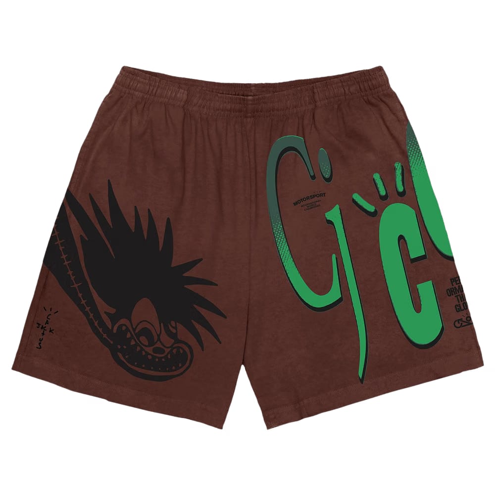 Cactus Jack by Travis Scott CC Shorts Brown