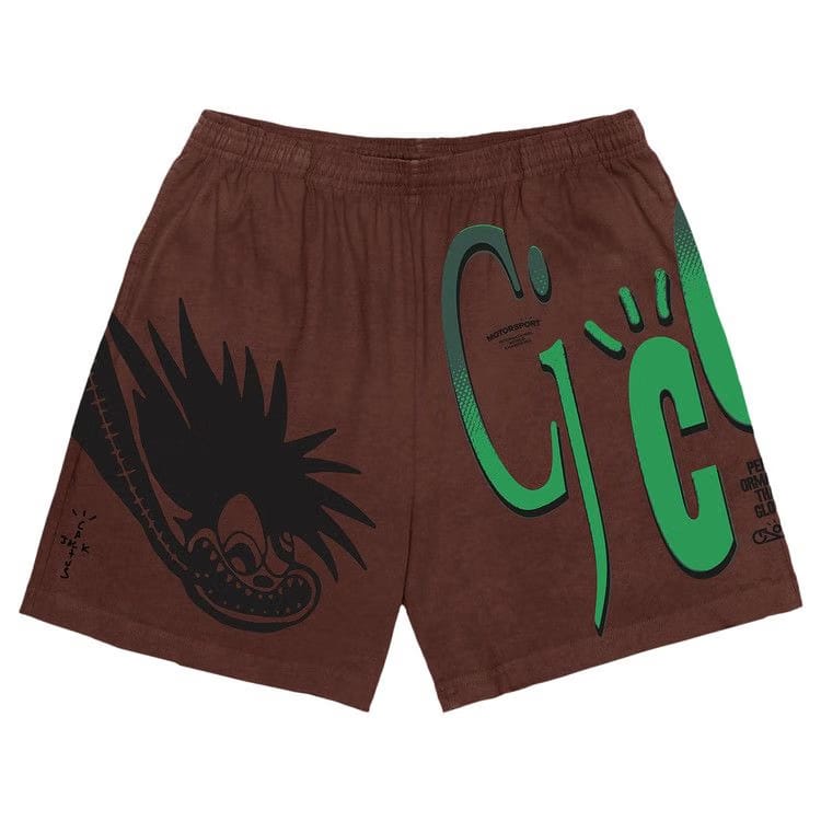 Cactus Jack by Travis Scott CC Shorts Brown