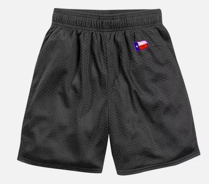 Travis Scott x Champion Rodeo Mesh Shorts Black (TSCJ-SH002) Men's Size S-2XL