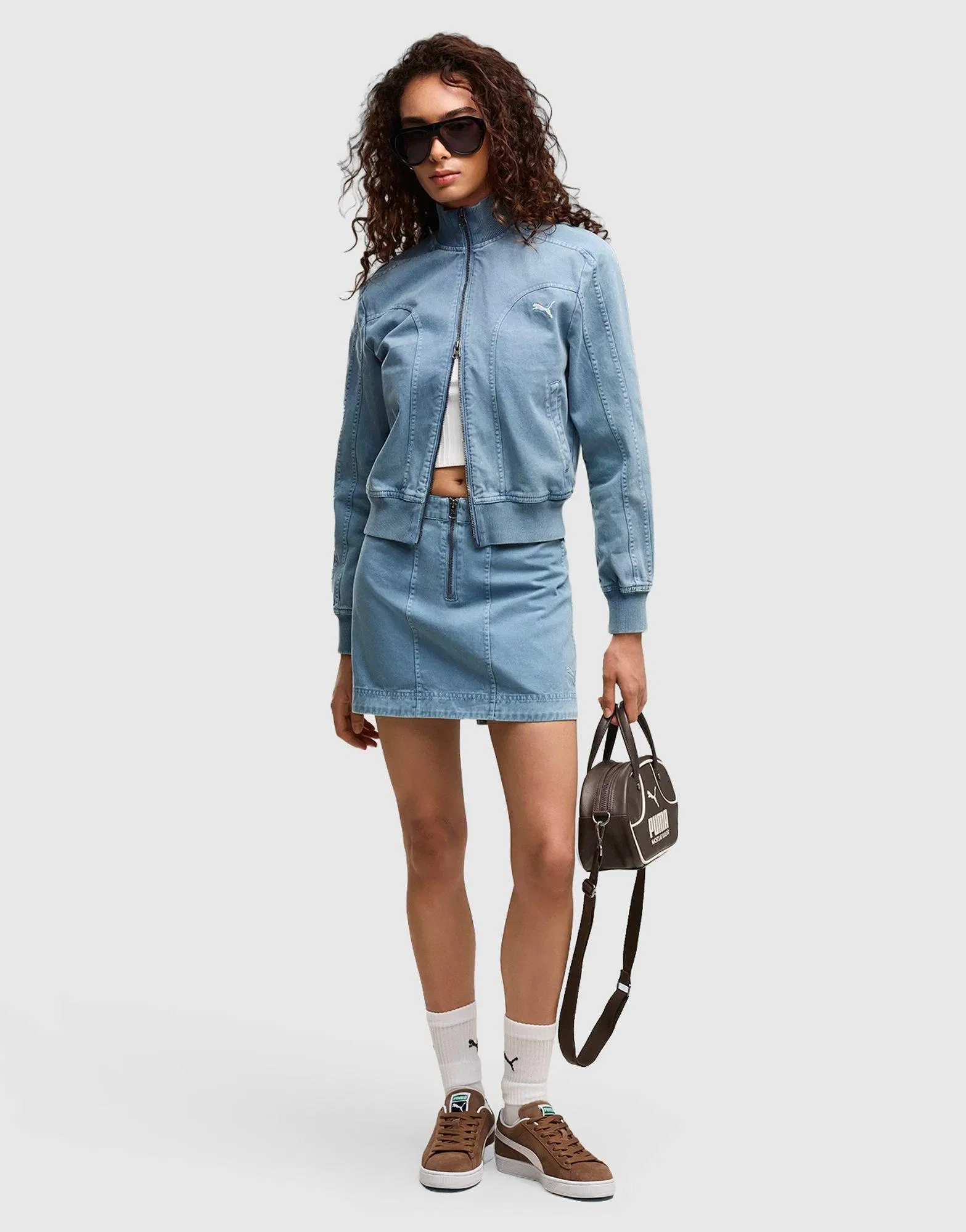 Puma Washed Twill Short Jacket