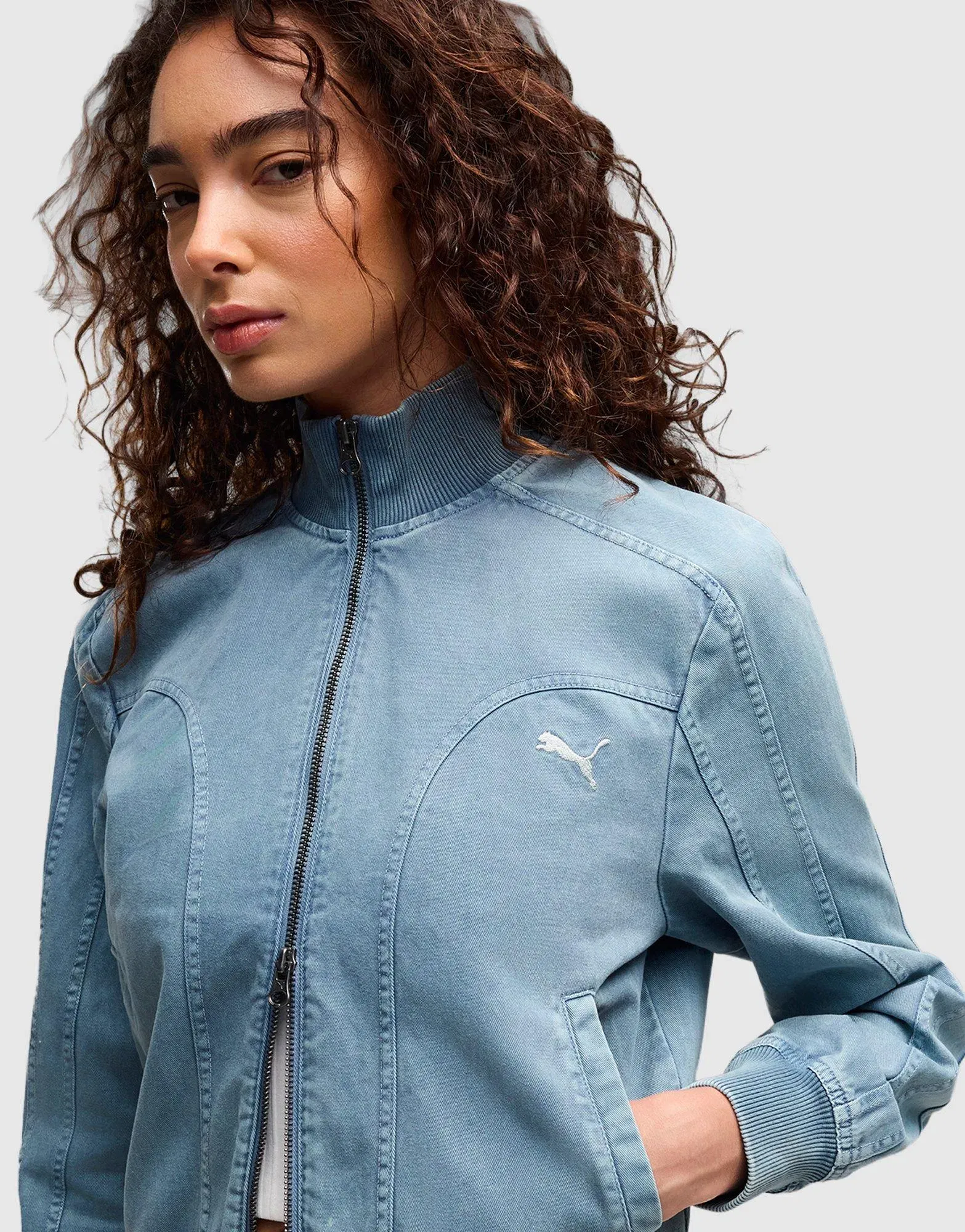 Puma Washed Twill Short Jacket