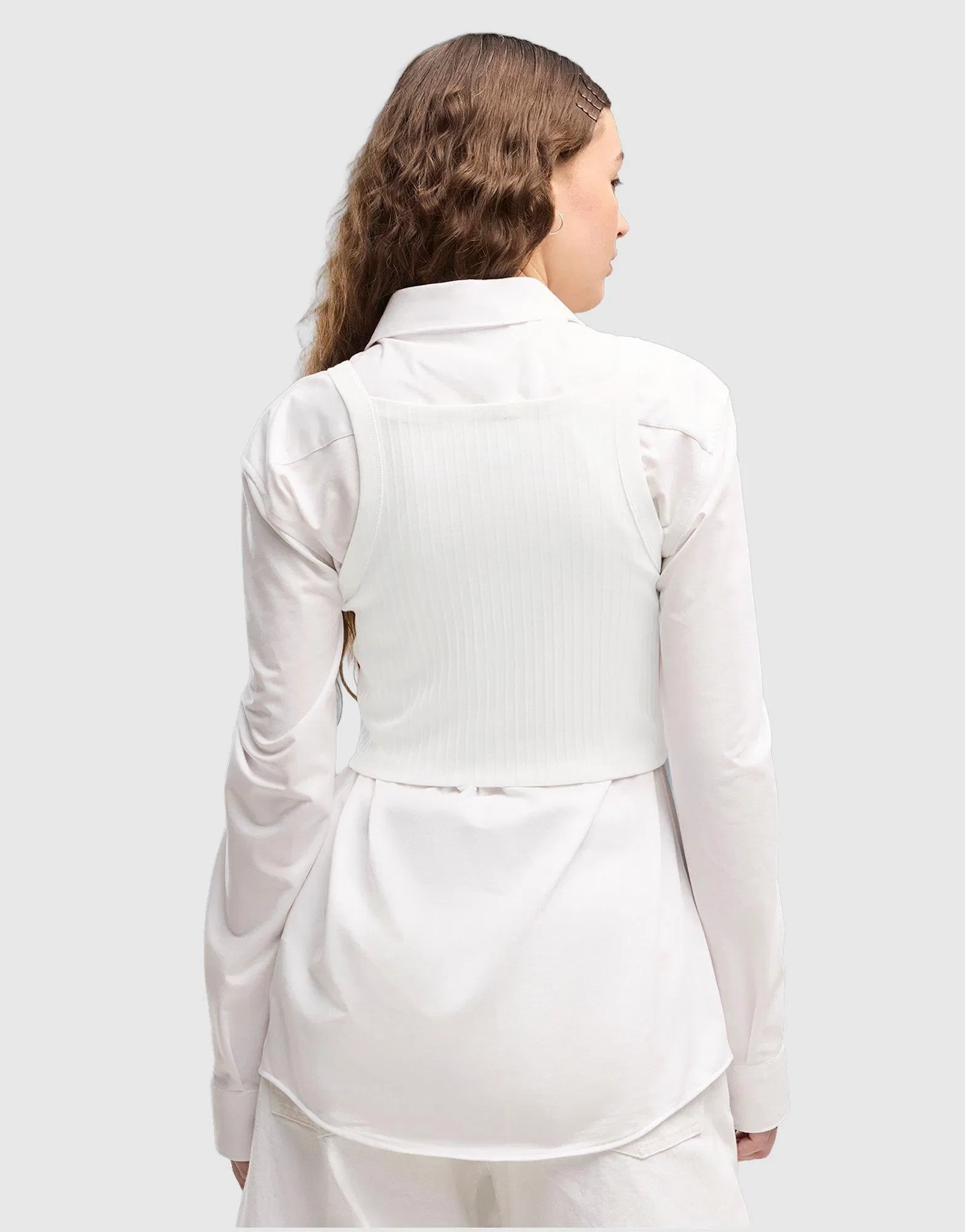 Puma Essentials Ribbed Tight Crop Top