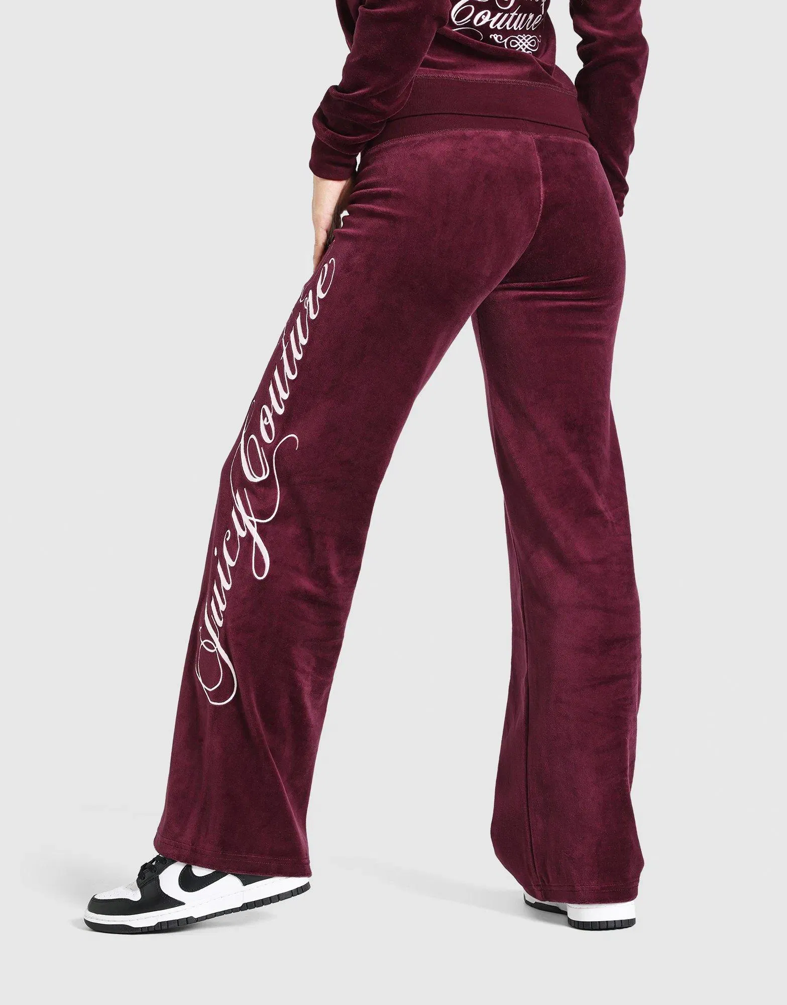 Juicy Couture Script Rebelle Original Straight Leg Joggers