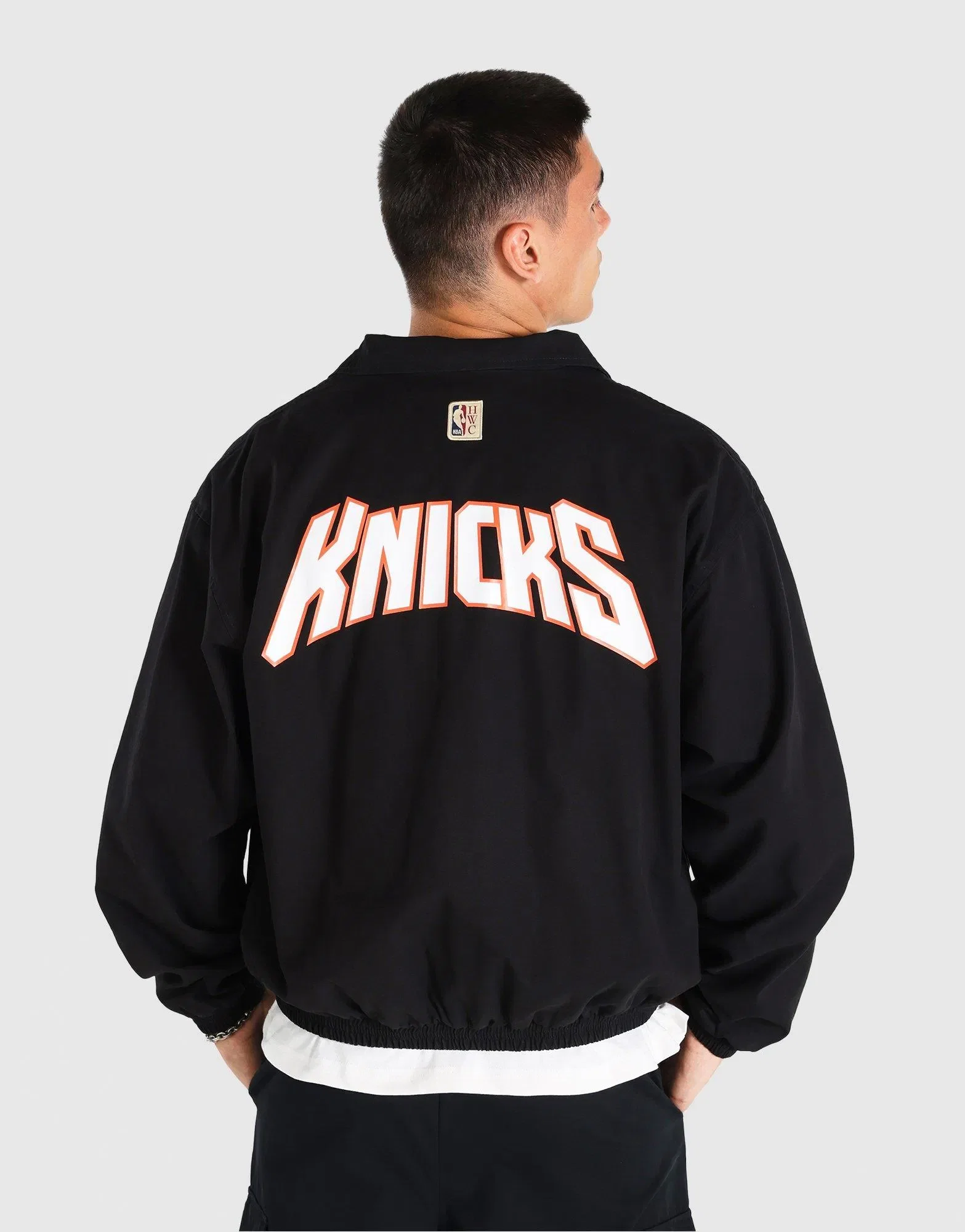 Mitchell & Ness New York Knicks Logo Jacket