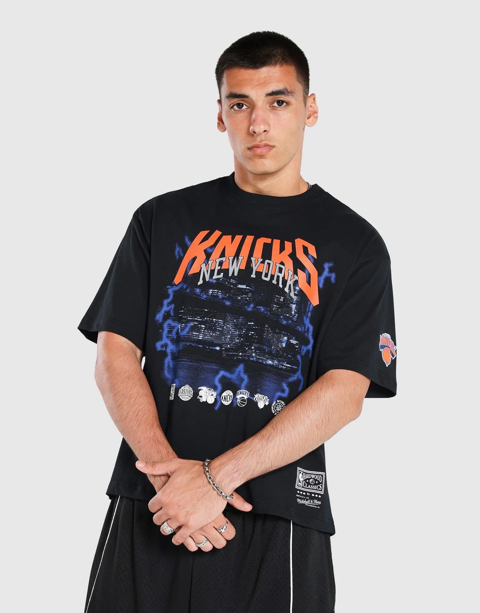 Mitchell & Ness New York Knicks Lightning T-Shirt