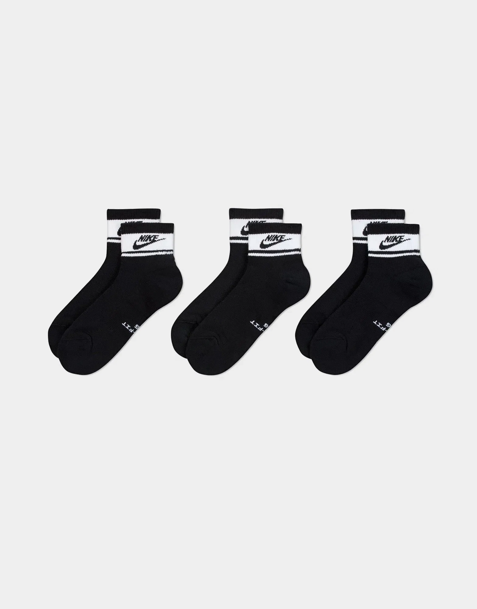 Nike Everyday Elevated Ankle Socks 3 pairs