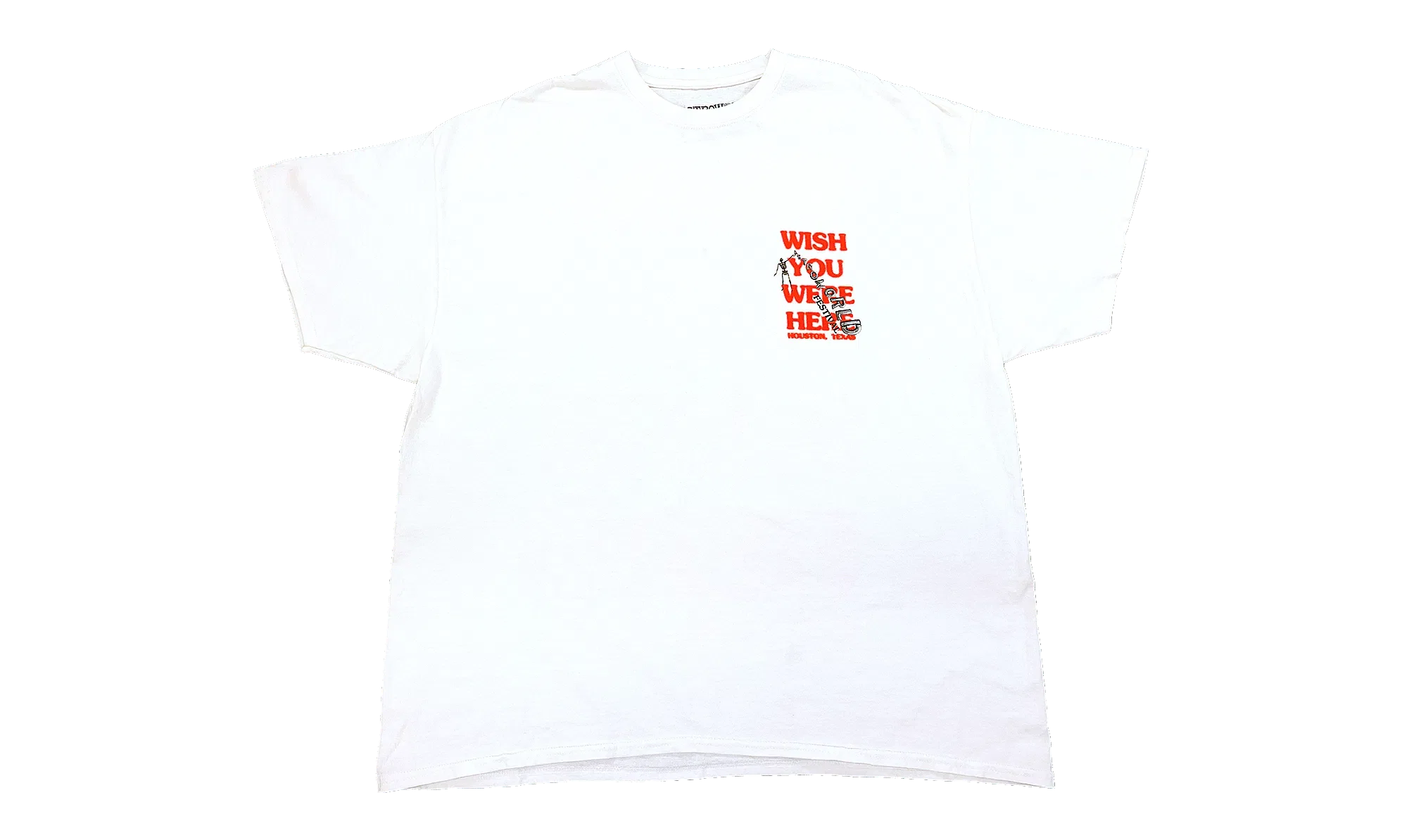 Travis Scott Wish You Were Here Houston Texas Tee (93665-121) Men's Size L-3XL