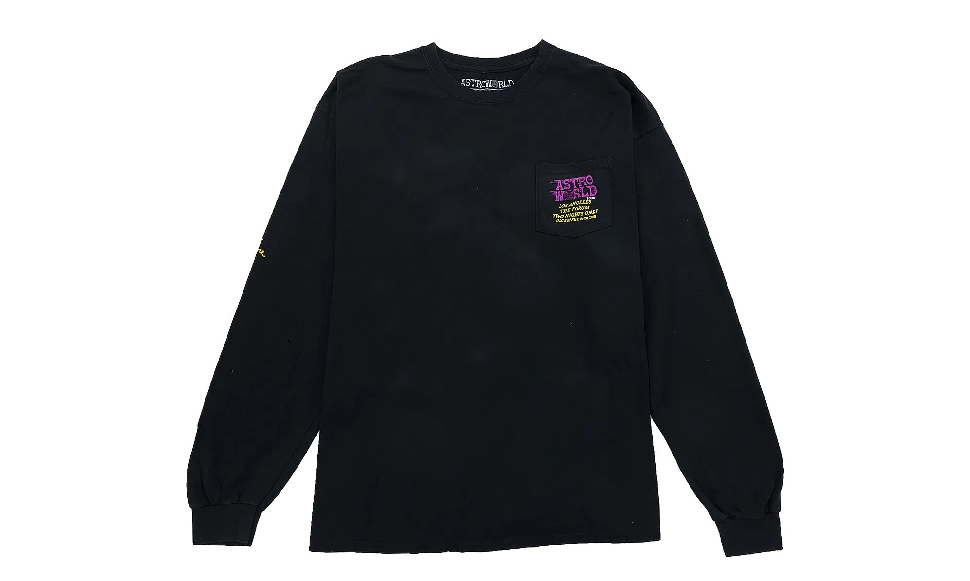 Travis Scott Astroworld LA Exclusive Long Sleeve Tee (93665-444) Mens Size S-2XL