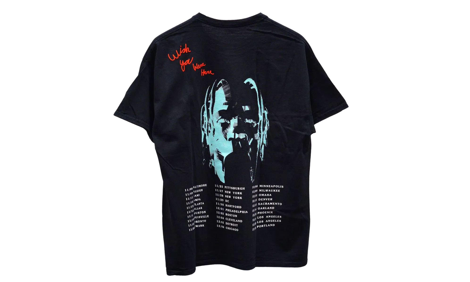 Travis Scott Astroworld Tour Tee Black (93665-247) Men's Size S-XXL