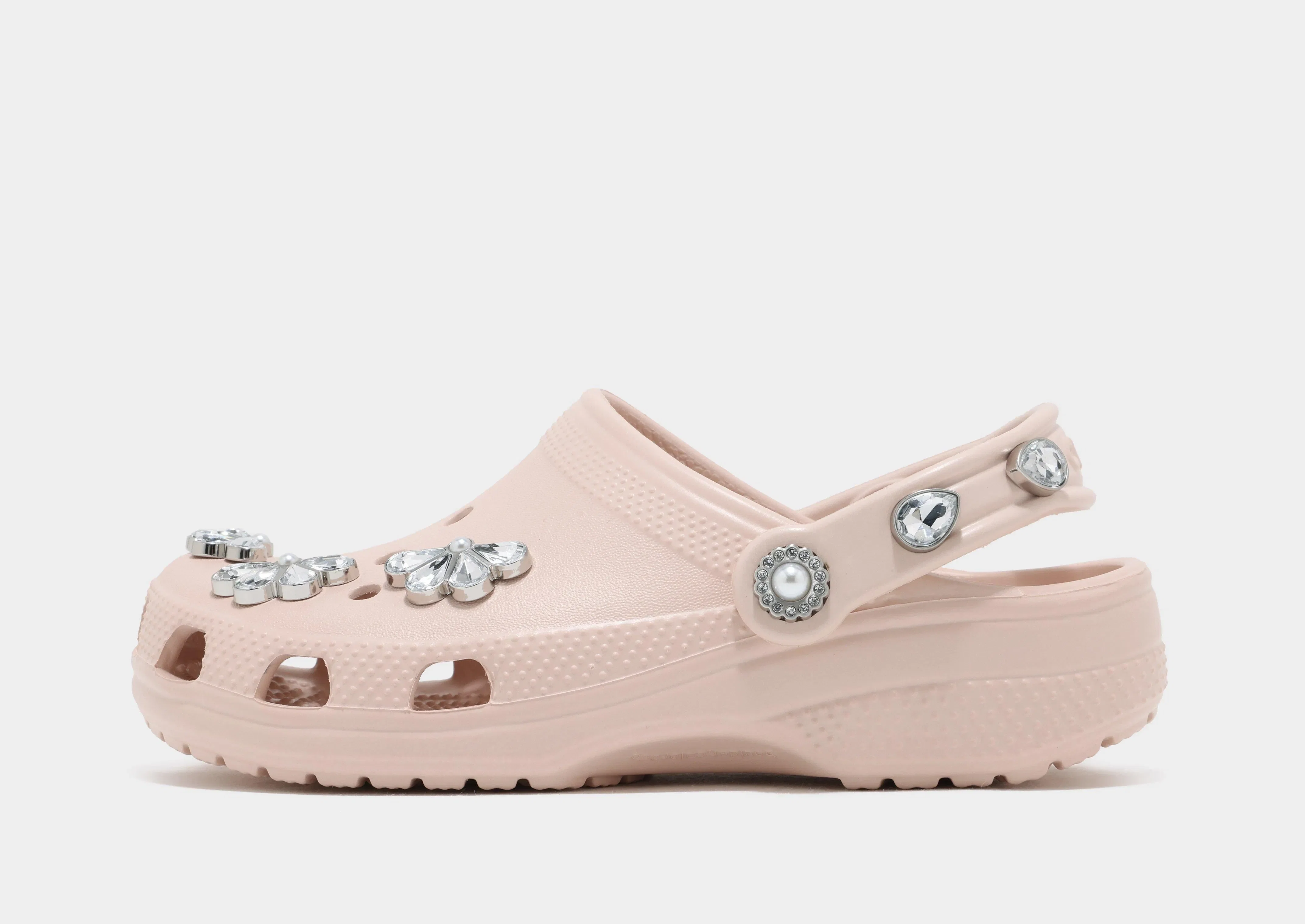 Crocs Classic Platform Glitter Clog Junior's