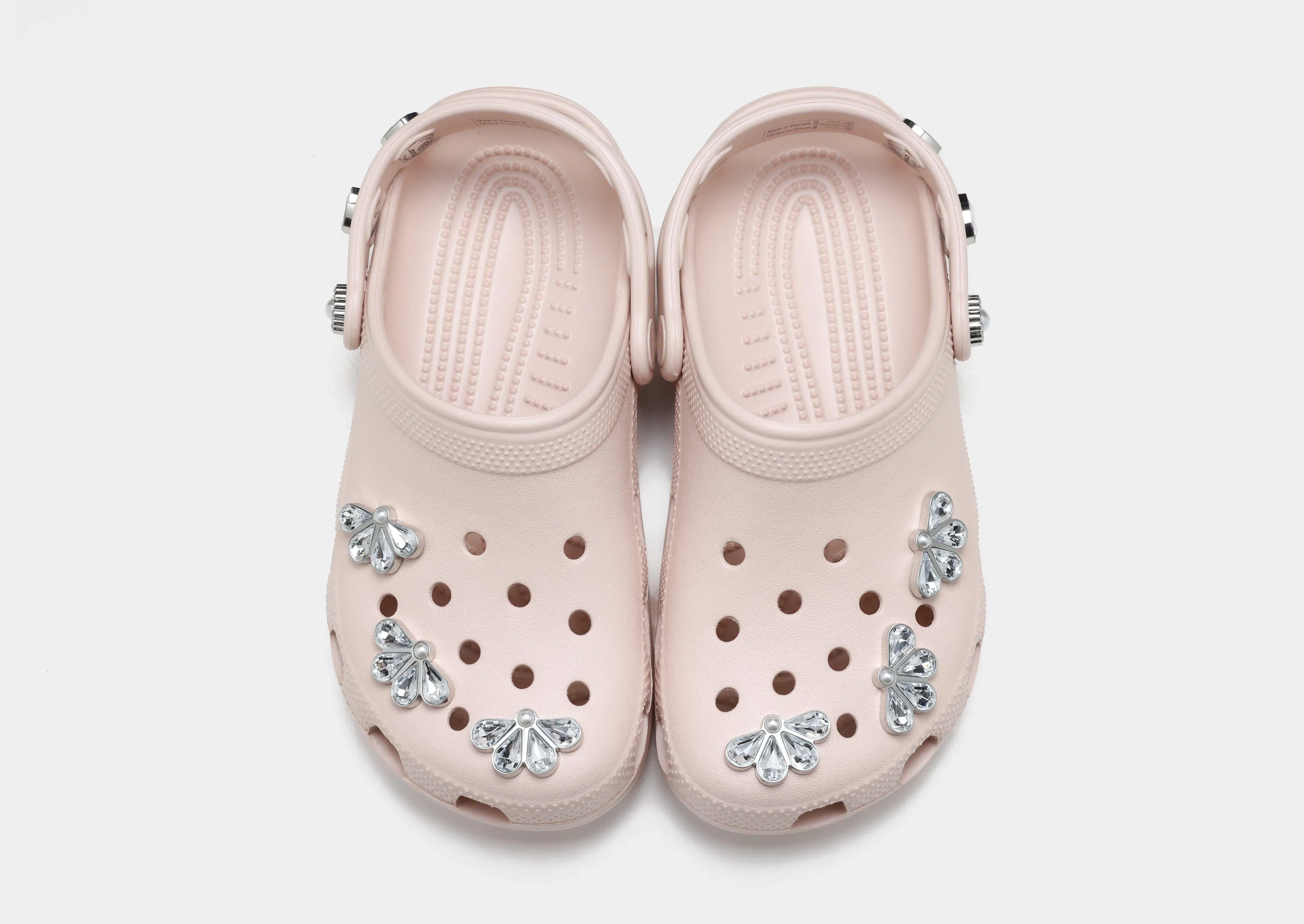 Crocs Classic Platform Glitter Clog Junior's
