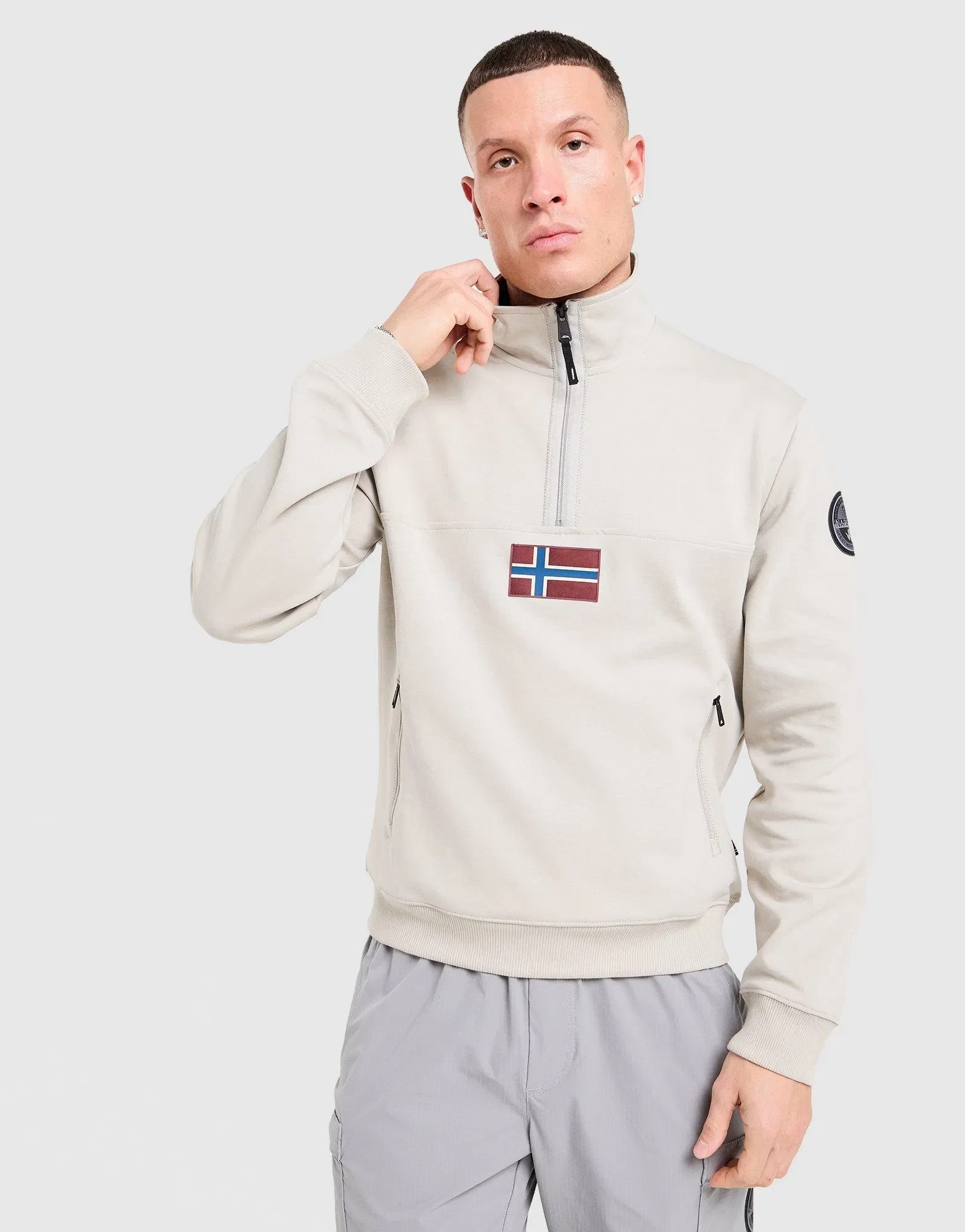 Napapijri Bastien 1/2 Zip Sweatshirt