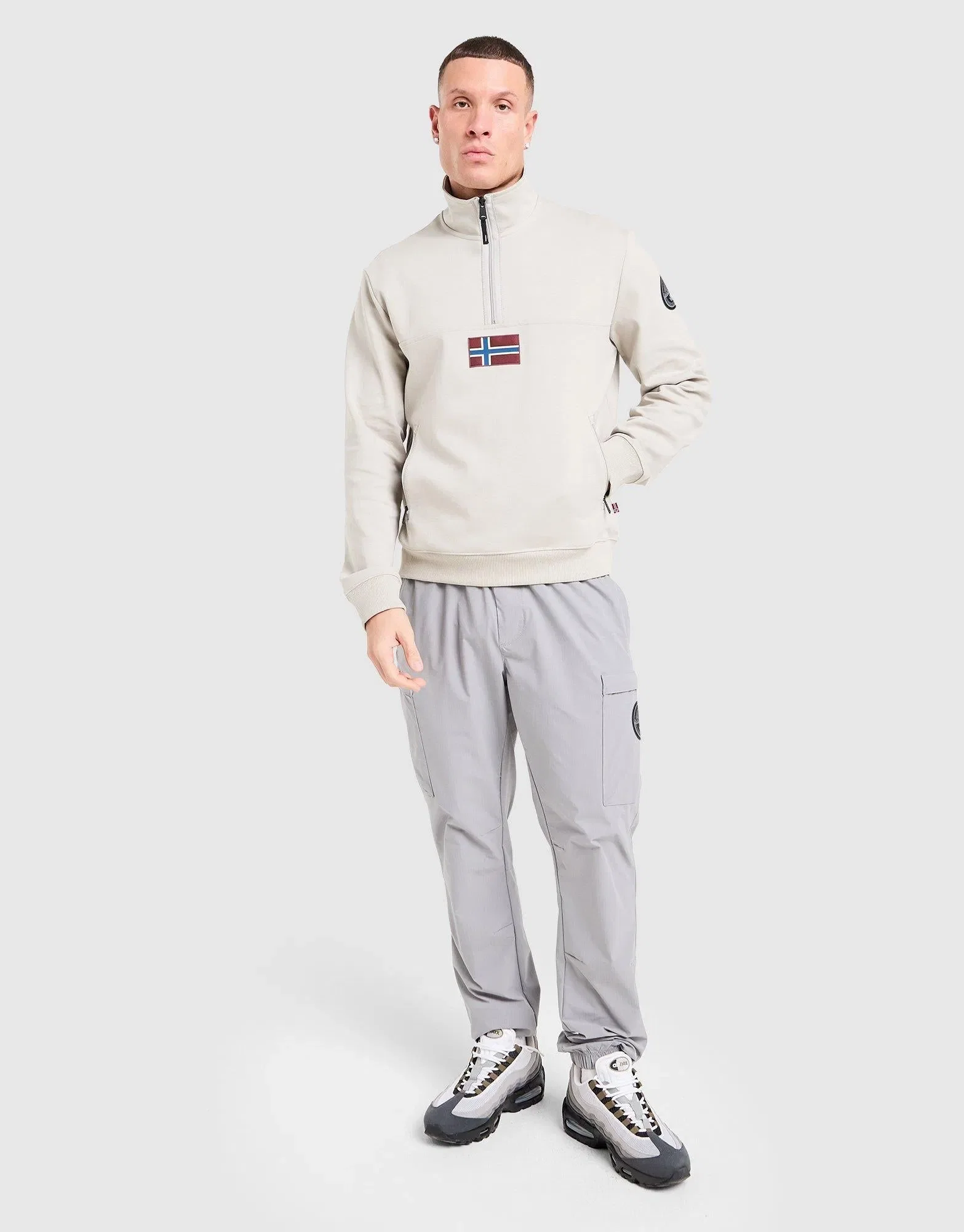 Napapijri Bastien 1/2 Zip Sweatshirt