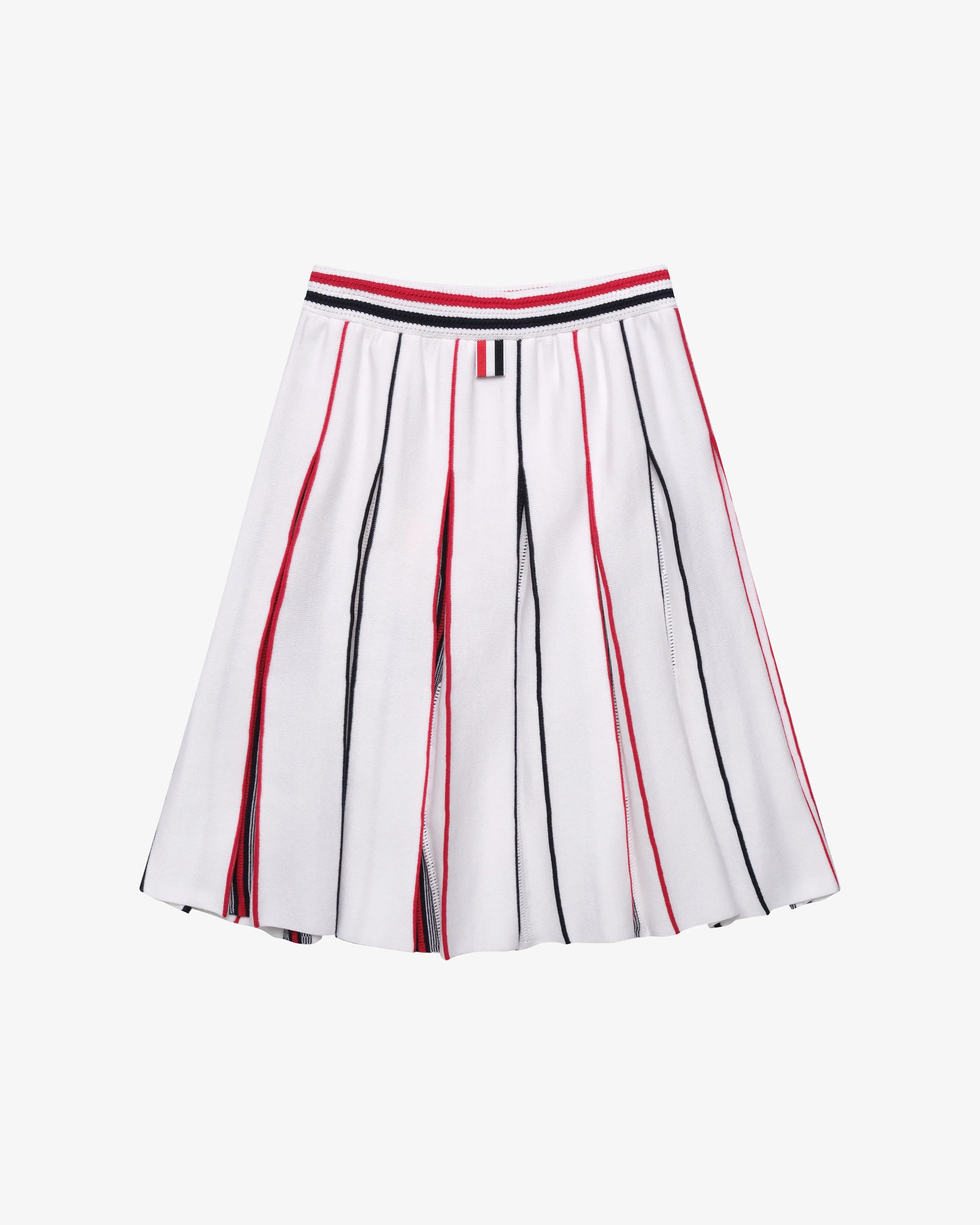 Thom Browne - Women's Crochet Stitch Variegated Stripe Skirt - (Stripes)