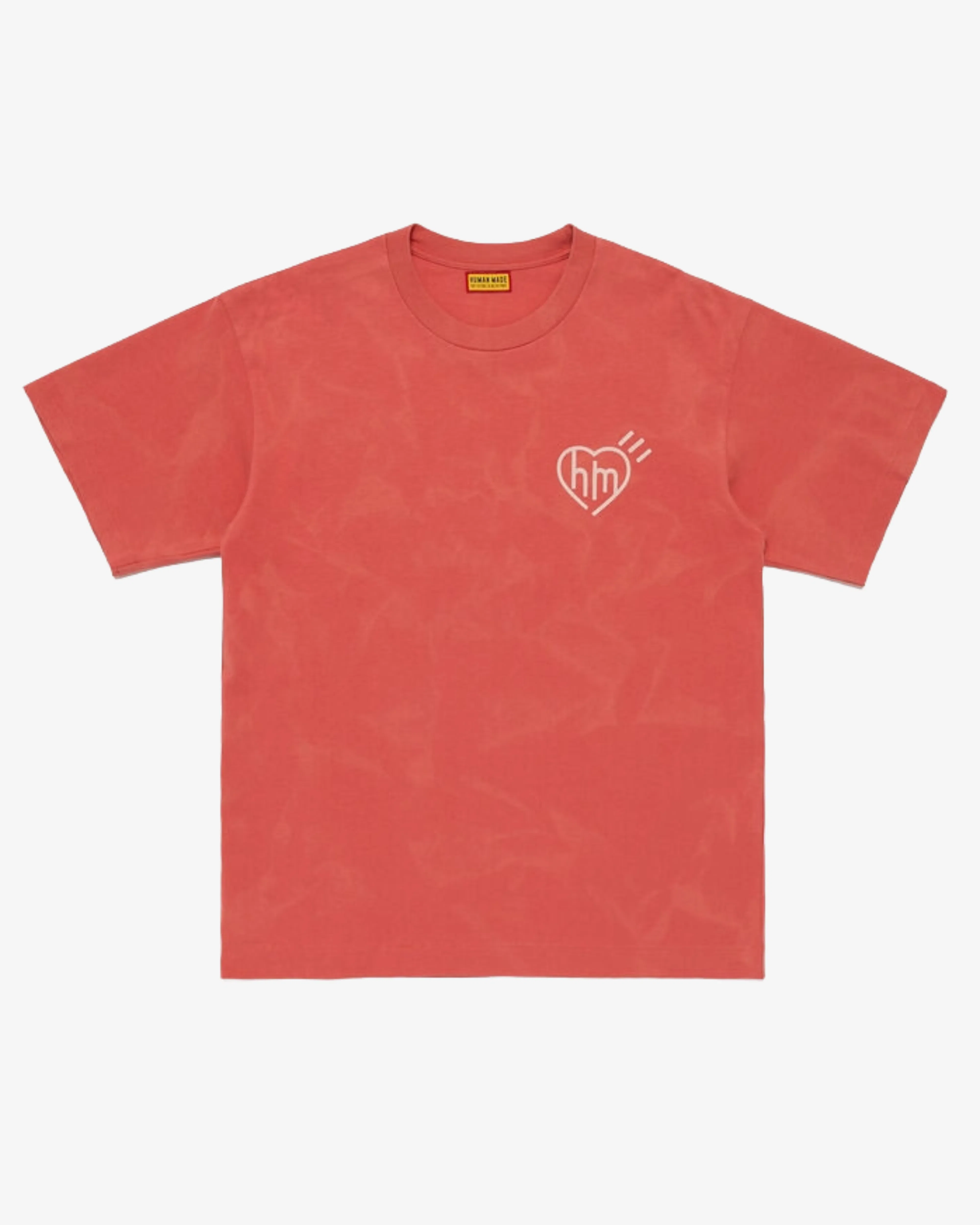HUMAN MADE - Men's Garment Dye T-Shirt - (Red)