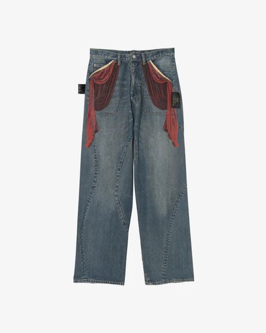 UNDERCOVER - Women's Pants - (Indigo)