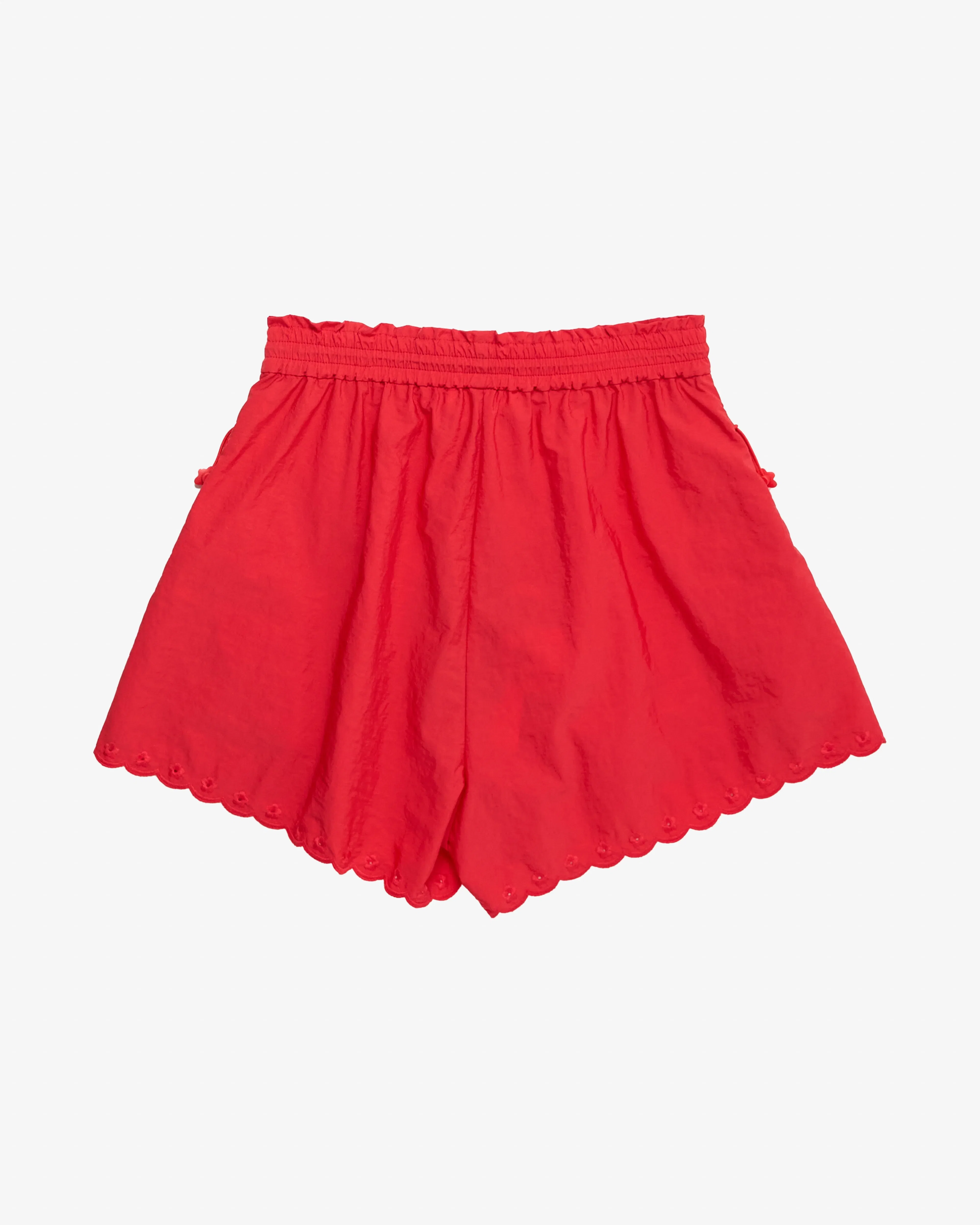 Cecilie Bahnsen - Women's Blossom Shorts Embroidered Taffeta - (Red)