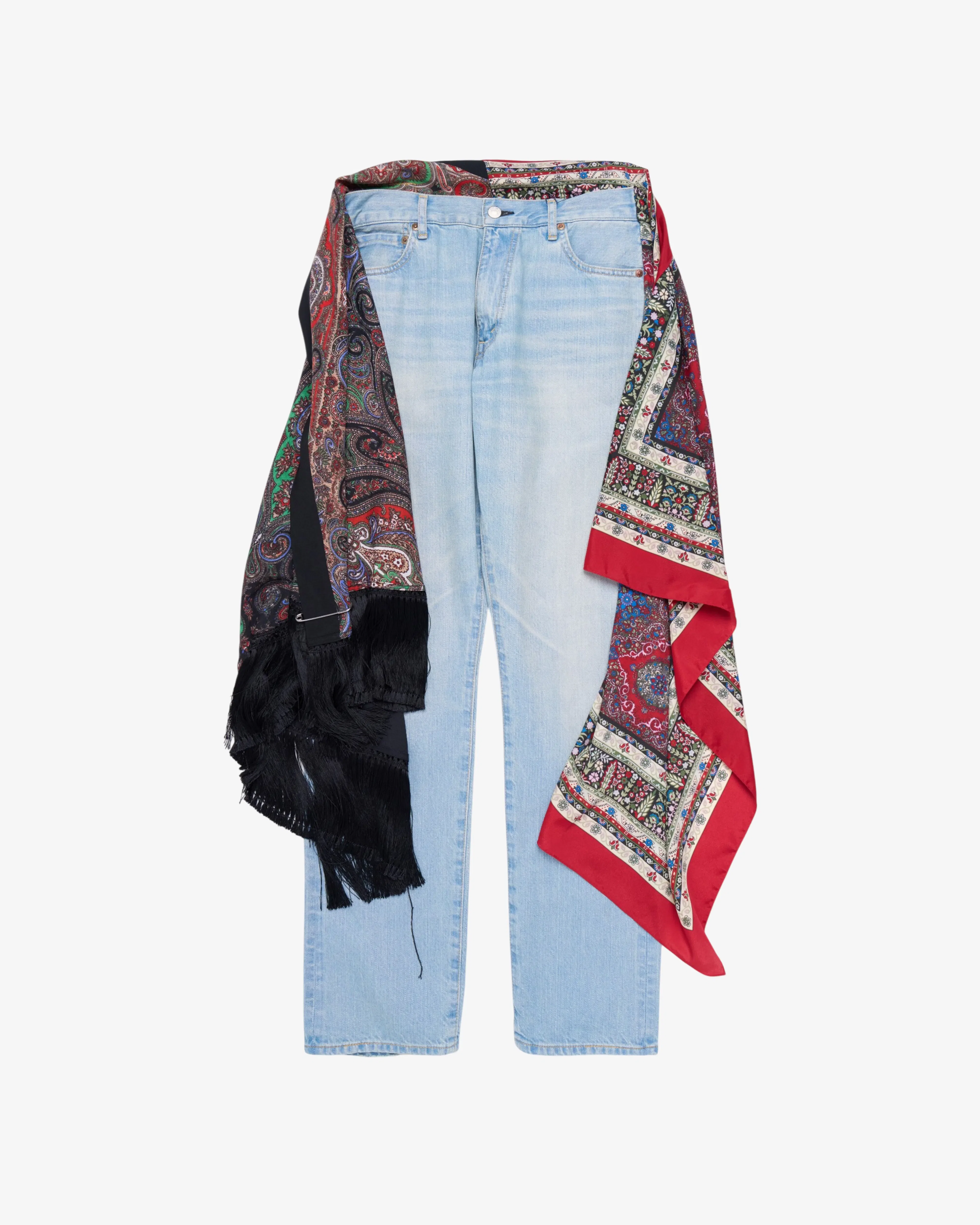 Junya Watanabe Man - Men's Levi'S Denim Chintz Trousers - (Denim)