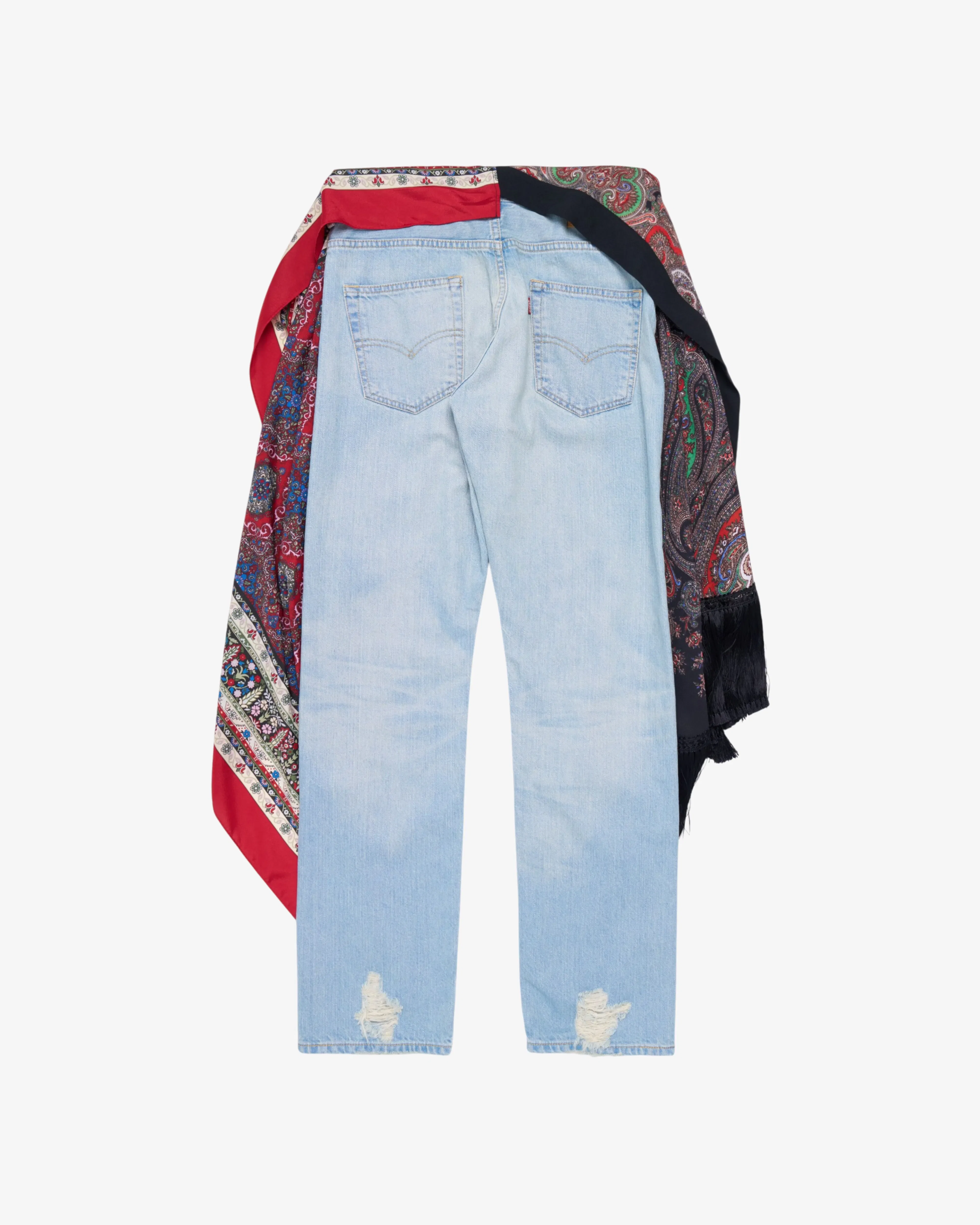 Junya Watanabe Man - Men's Levi'S Denim Chintz Trousers - (Denim)
