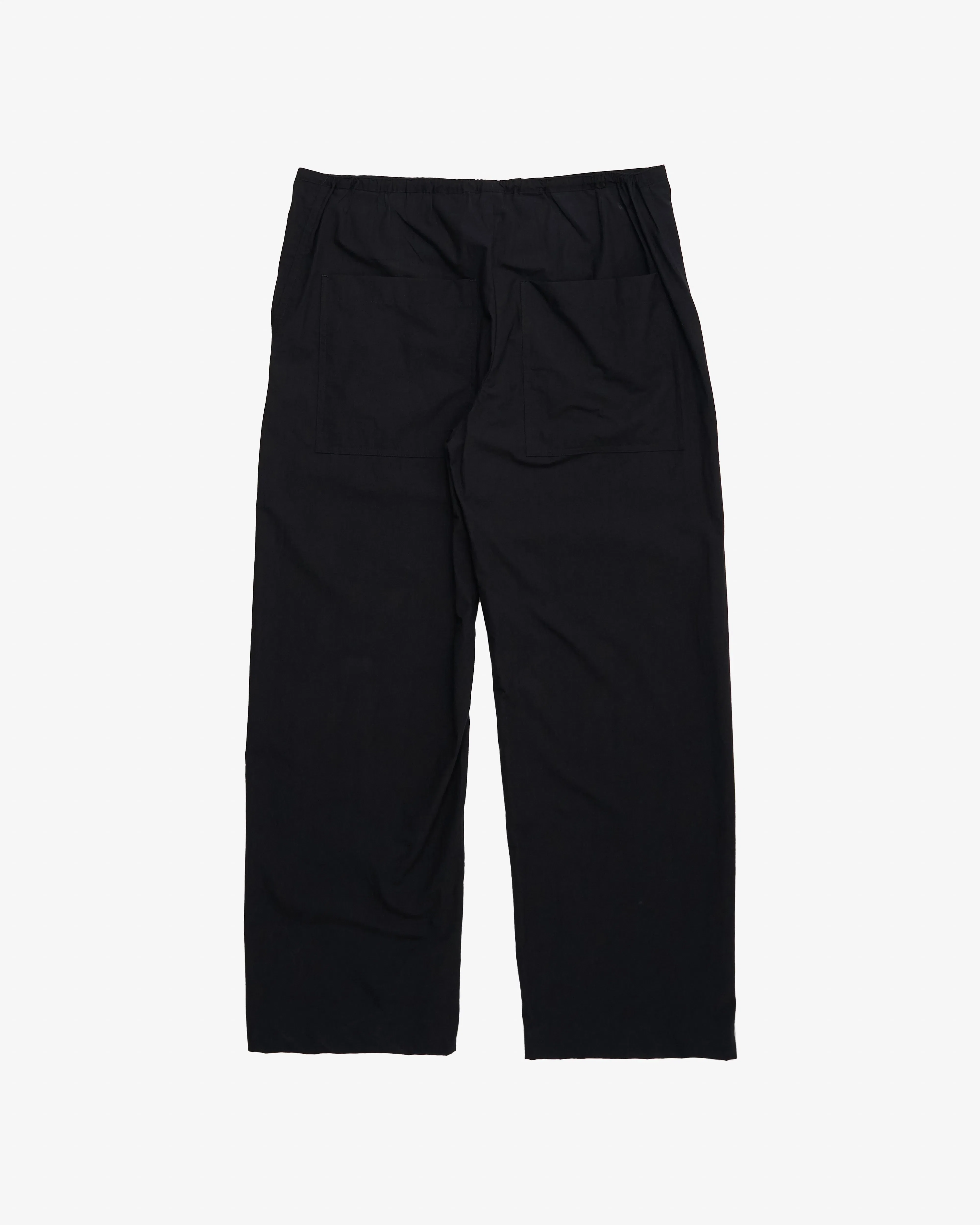 STUDIO NICHOLSON - Women's Pants Draw Cord Pant - (Black)