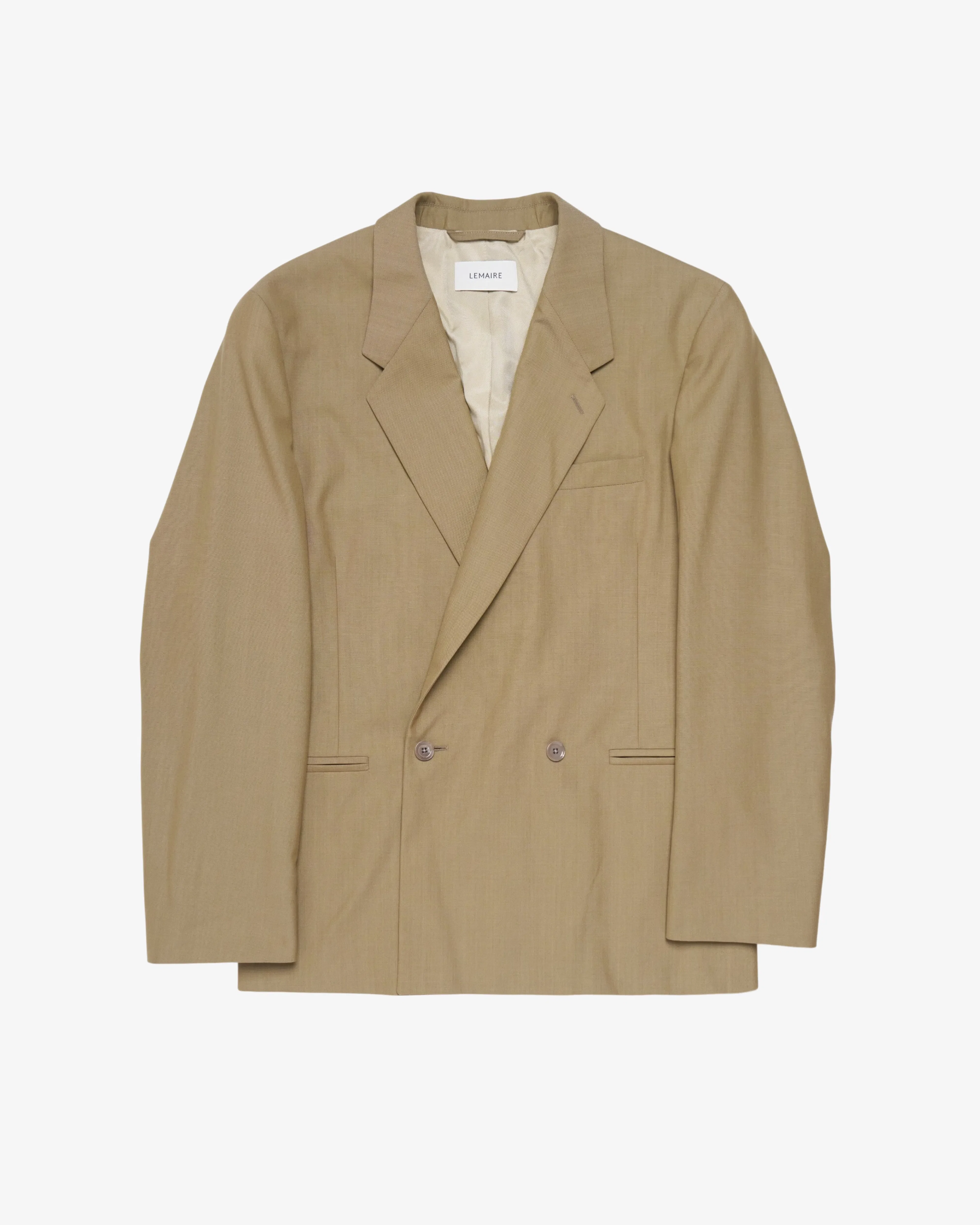 Lemaire - Men's Db Tailored Jacket - (Beige)