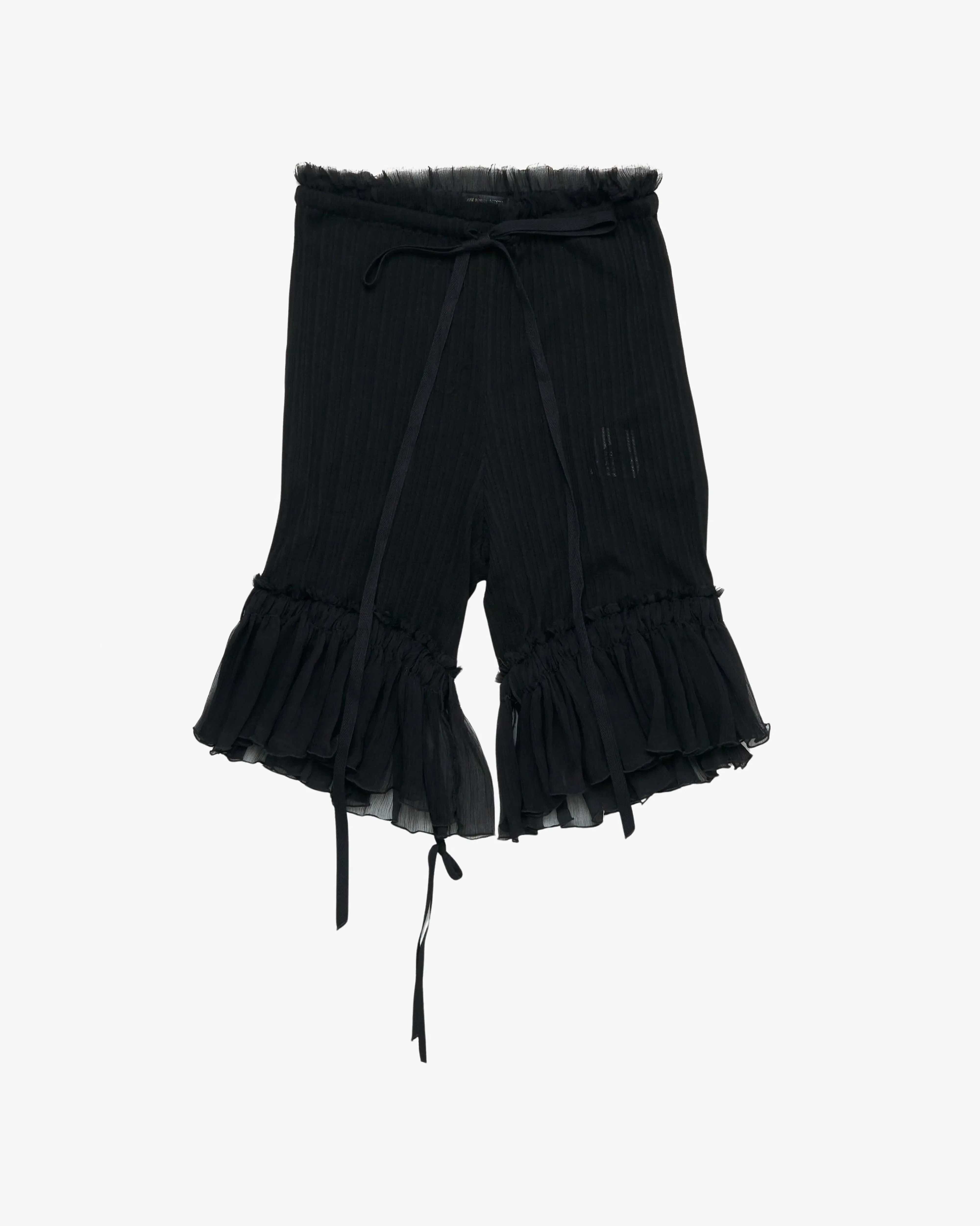 ANN DEMEULEMEESTER - Women's Nore Comfort Bicycle Shorts - (Black)