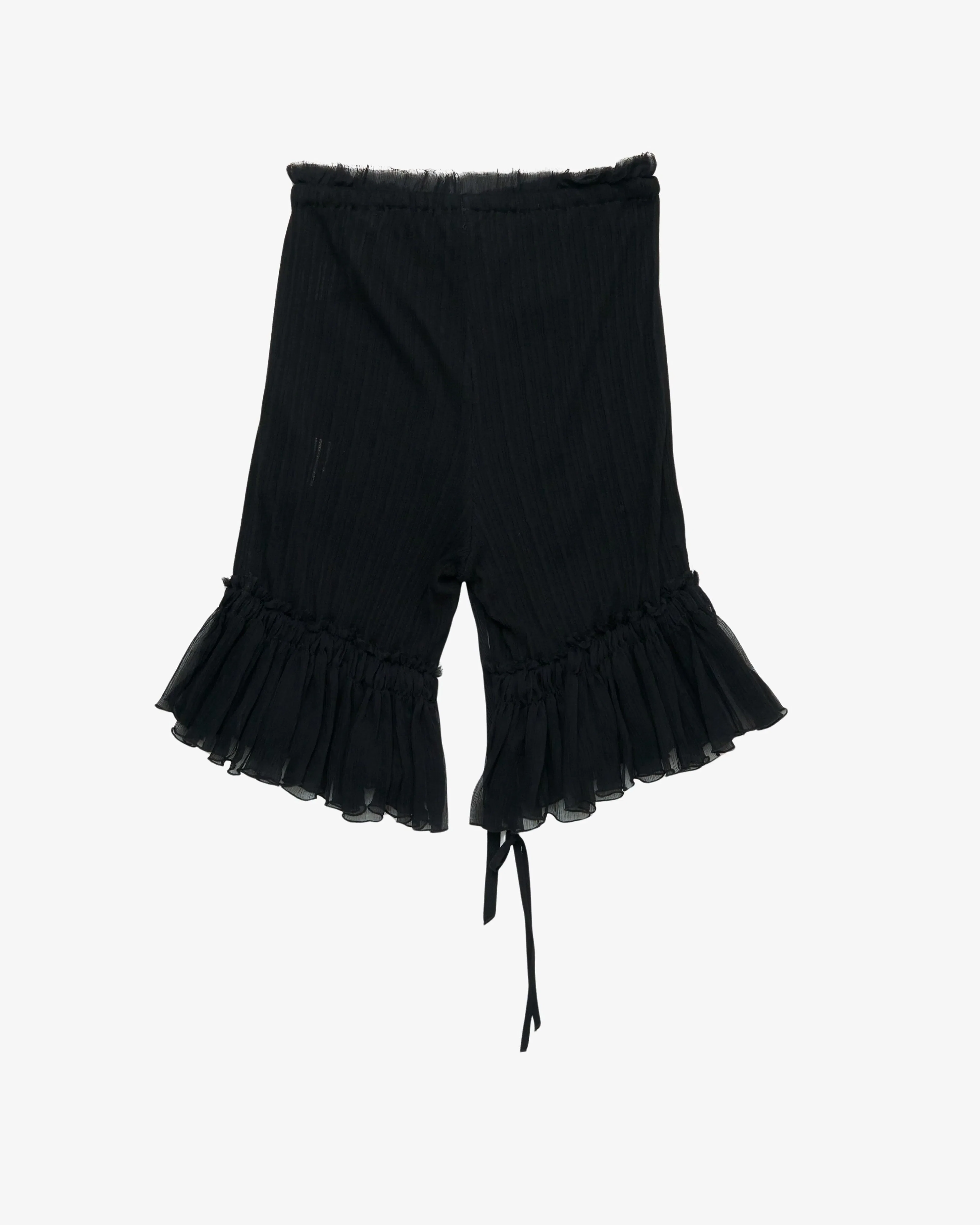 ANN DEMEULEMEESTER - Women's Nore Comfort Bicycle Shorts - (Black)
