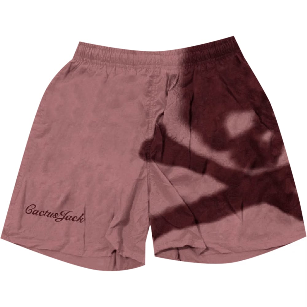Cactus Jack by Travis Scott For Mastermind Skull Shorts Mauve