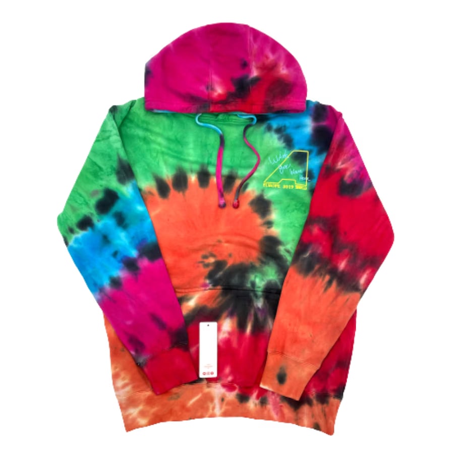 Travis Scott UK Blink of an Eye Tie Dye Hoodie (93665-567) Men's Size S-XXL