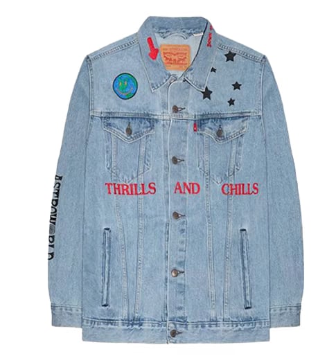 Travis Scott Astroworld Levis Denim Jacket