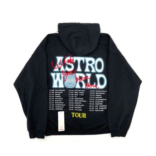Travis Scott Sicko Mode Hoodie Black (93665-532) Men's Size S-XXL