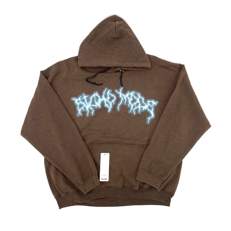Travis Scott Sicko Mode Hoodie Washed Brown 2019 (93665-533) Men's Size S-L
