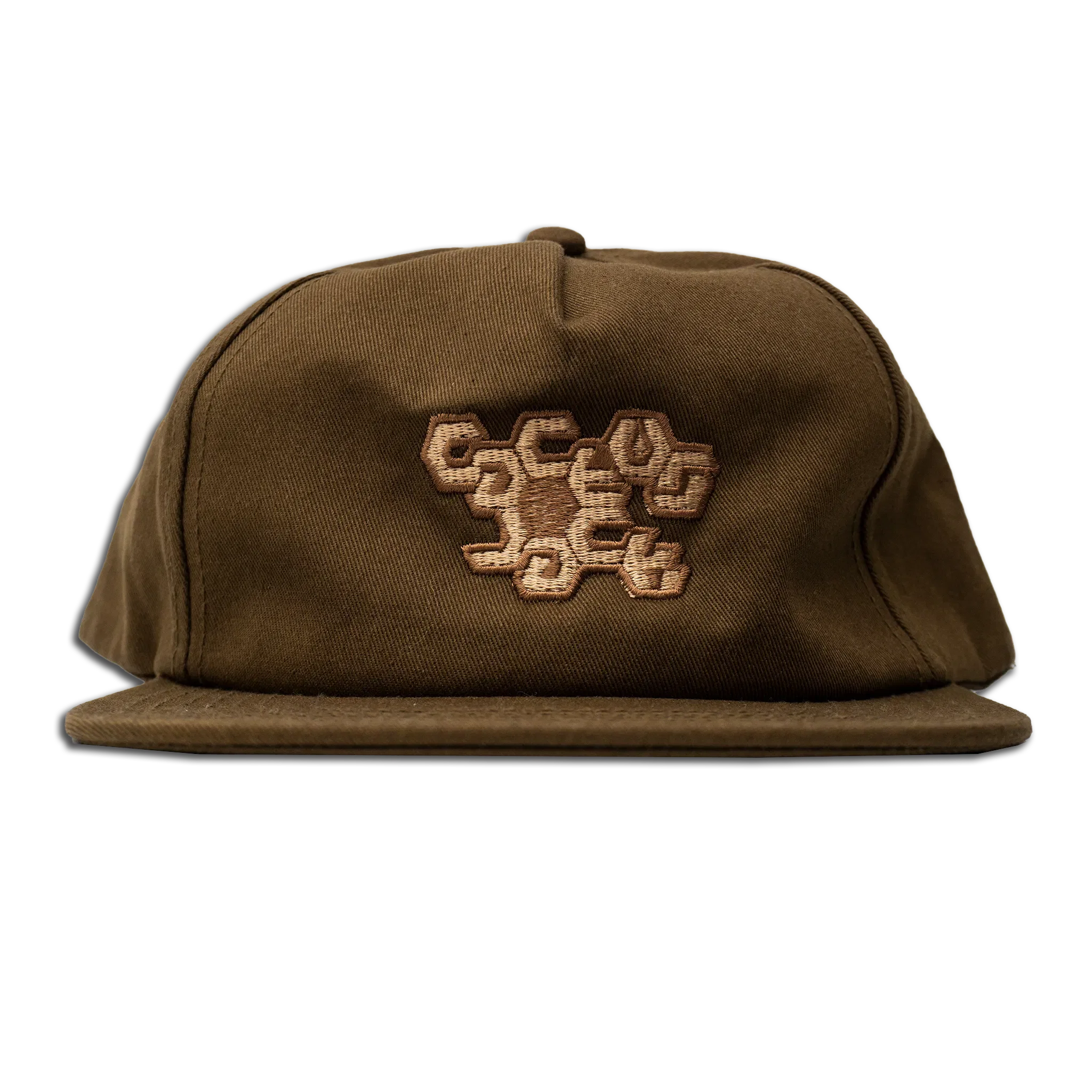 Travis Scott Cactus Jack Reality Snapback Hat Brown (93665-0068) One Size