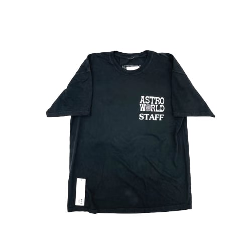 Travis Scott Astroworld Staff Tee Black (83665-118) Men's Size M-L
