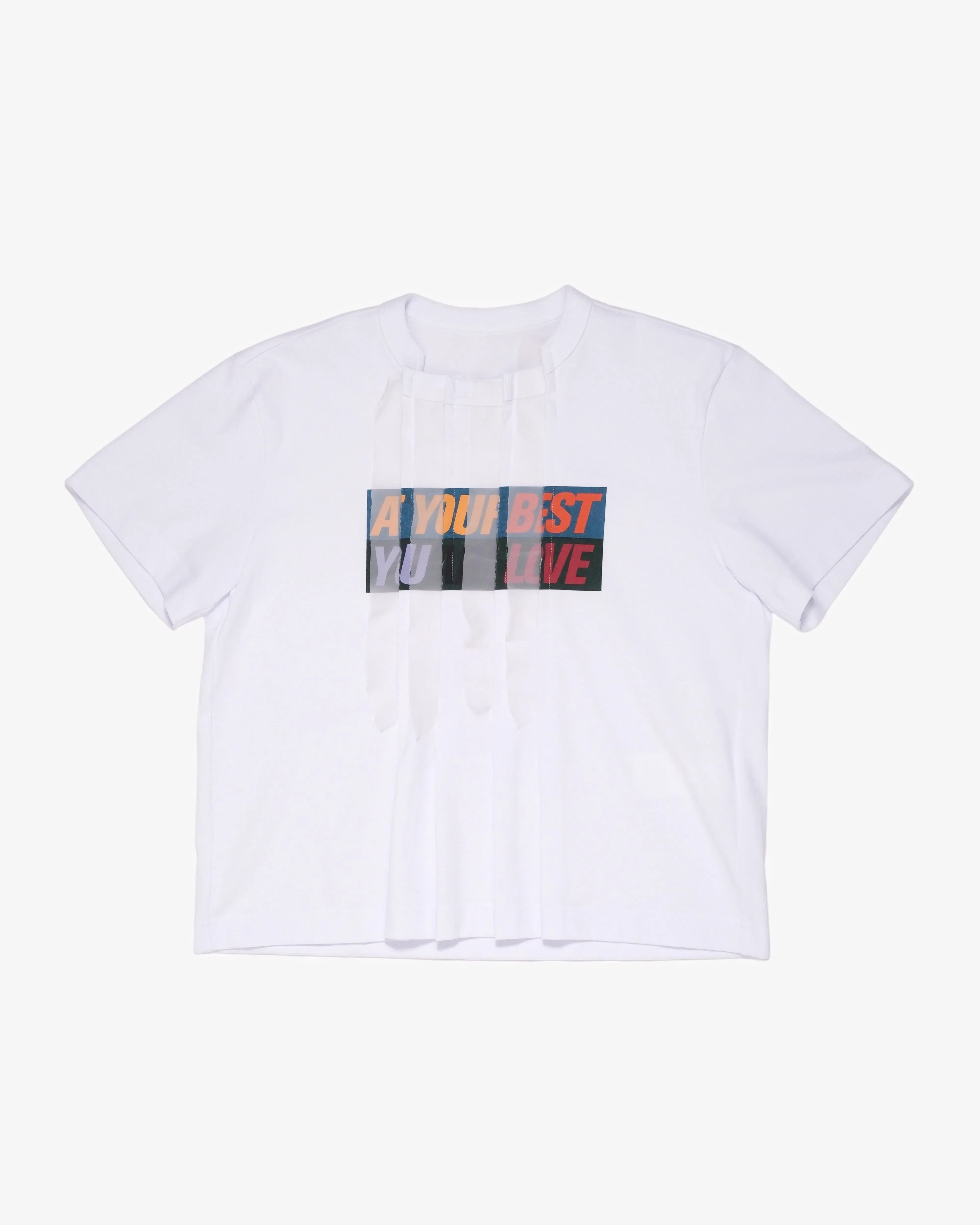 SACAI - Women's Print T-Shirt - (White101)