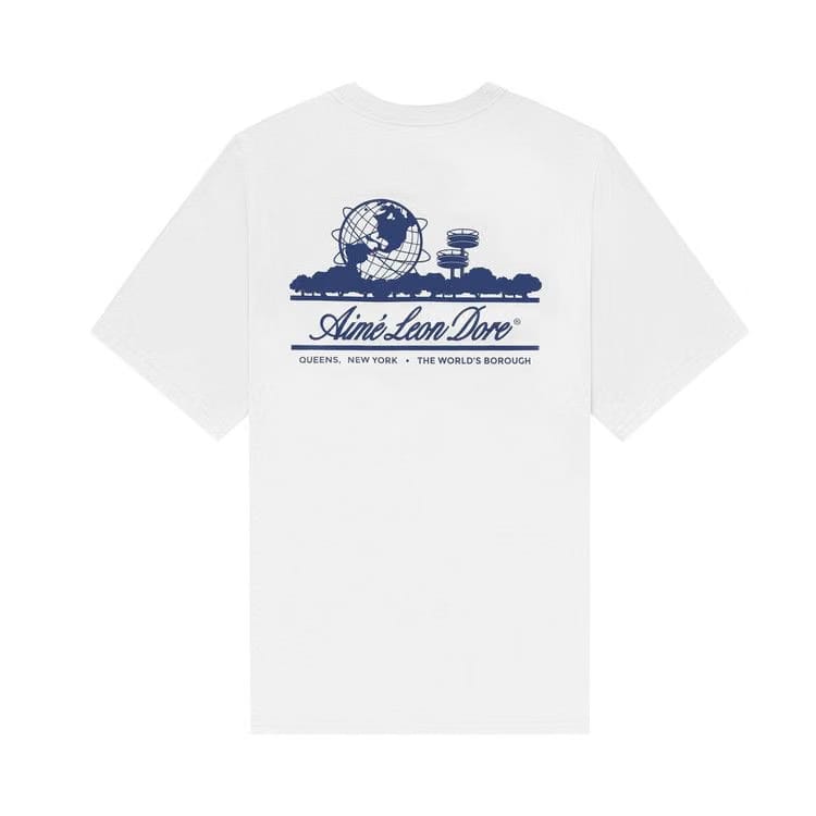 Aimé Leon Dore x New York Mets Unisphere T-Shirt White