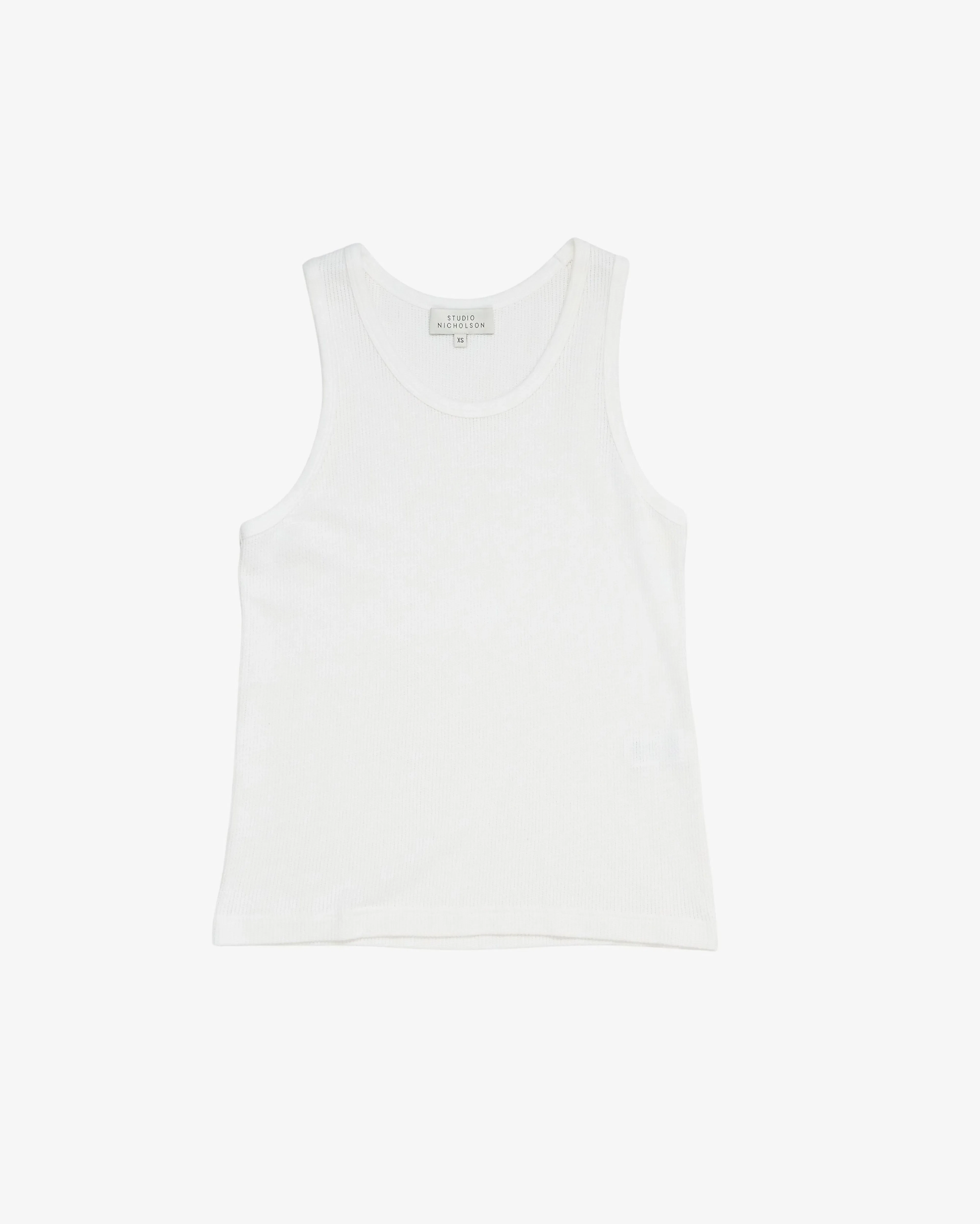 STUDIO NICHOLSON - Men's Vest - (White)