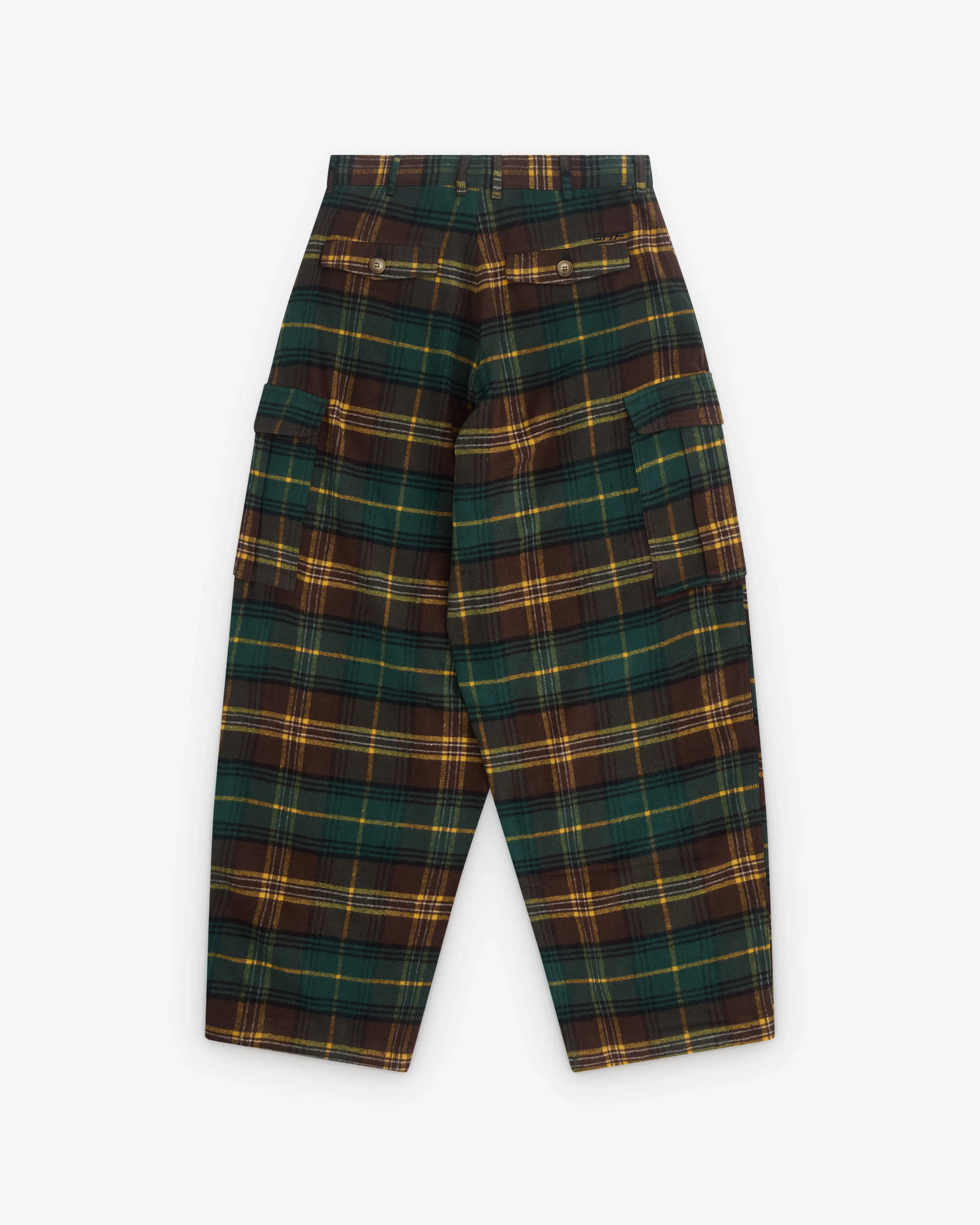 Sky High Farm - Men's Flannel Cargo Pants - (Yellow)