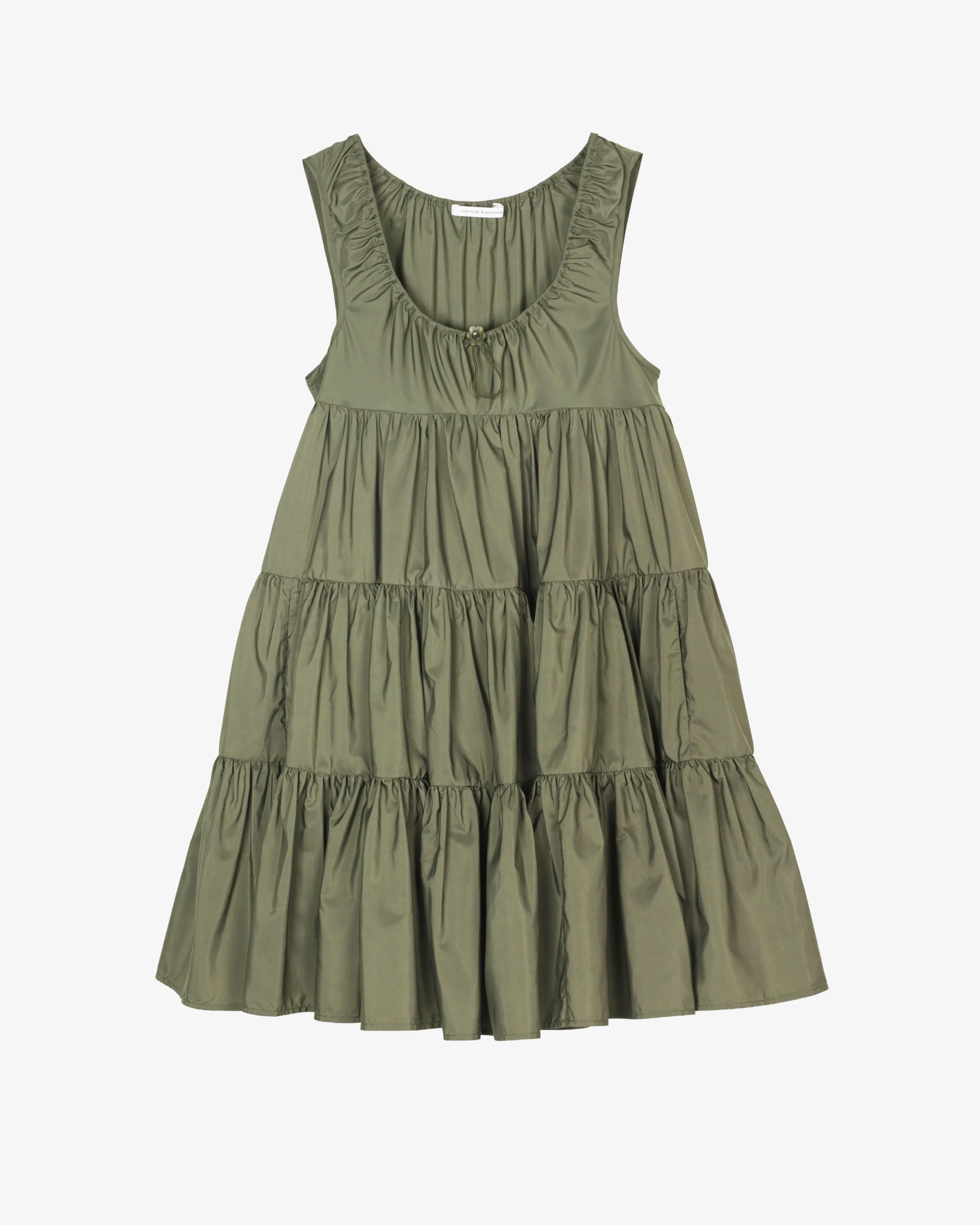 Cecilie Bahnsen - Women's Aino Dress Recycled Faille - (Green)
