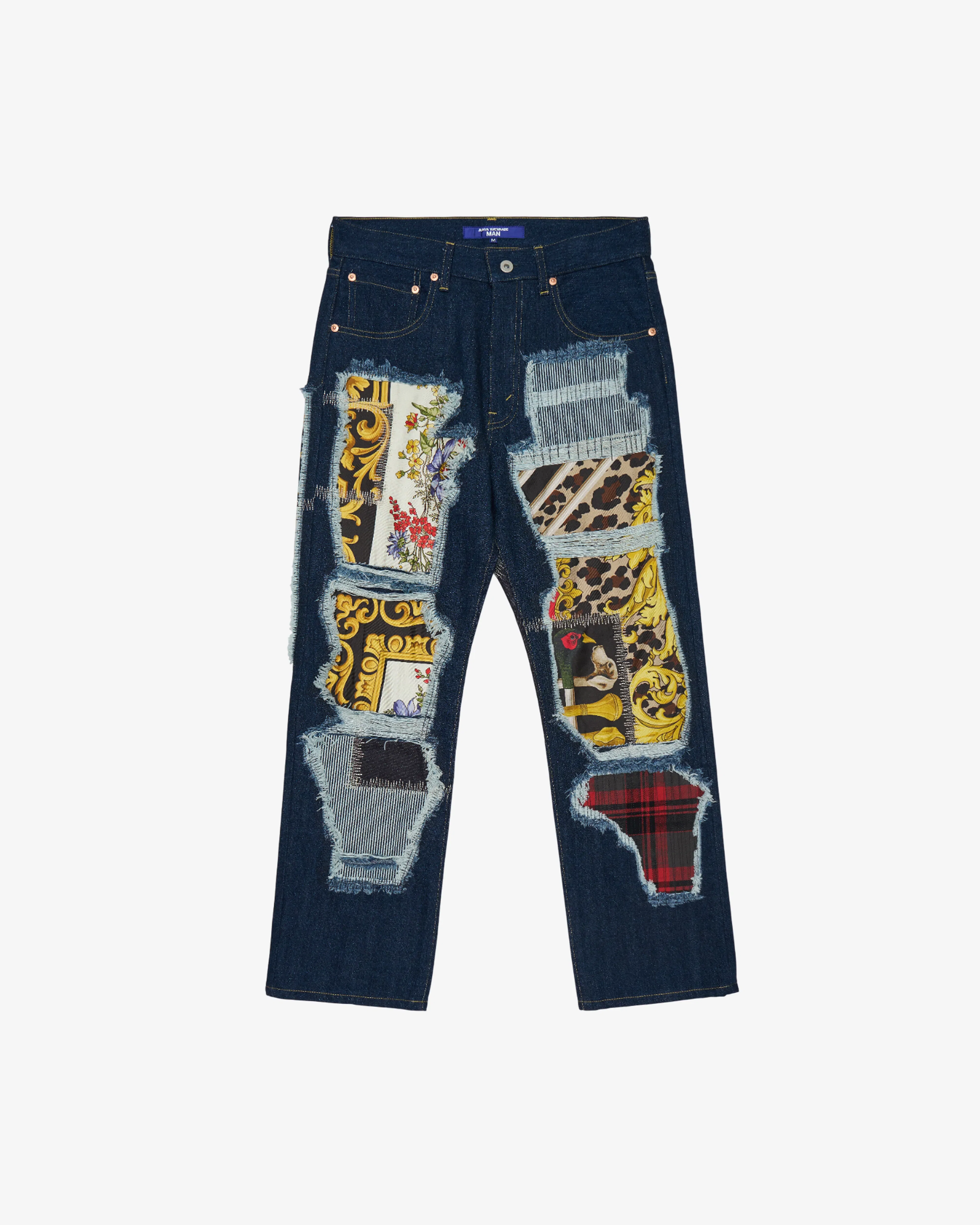 Junya Watanabe Man - Men's Patchwork Pants - (Denim1)