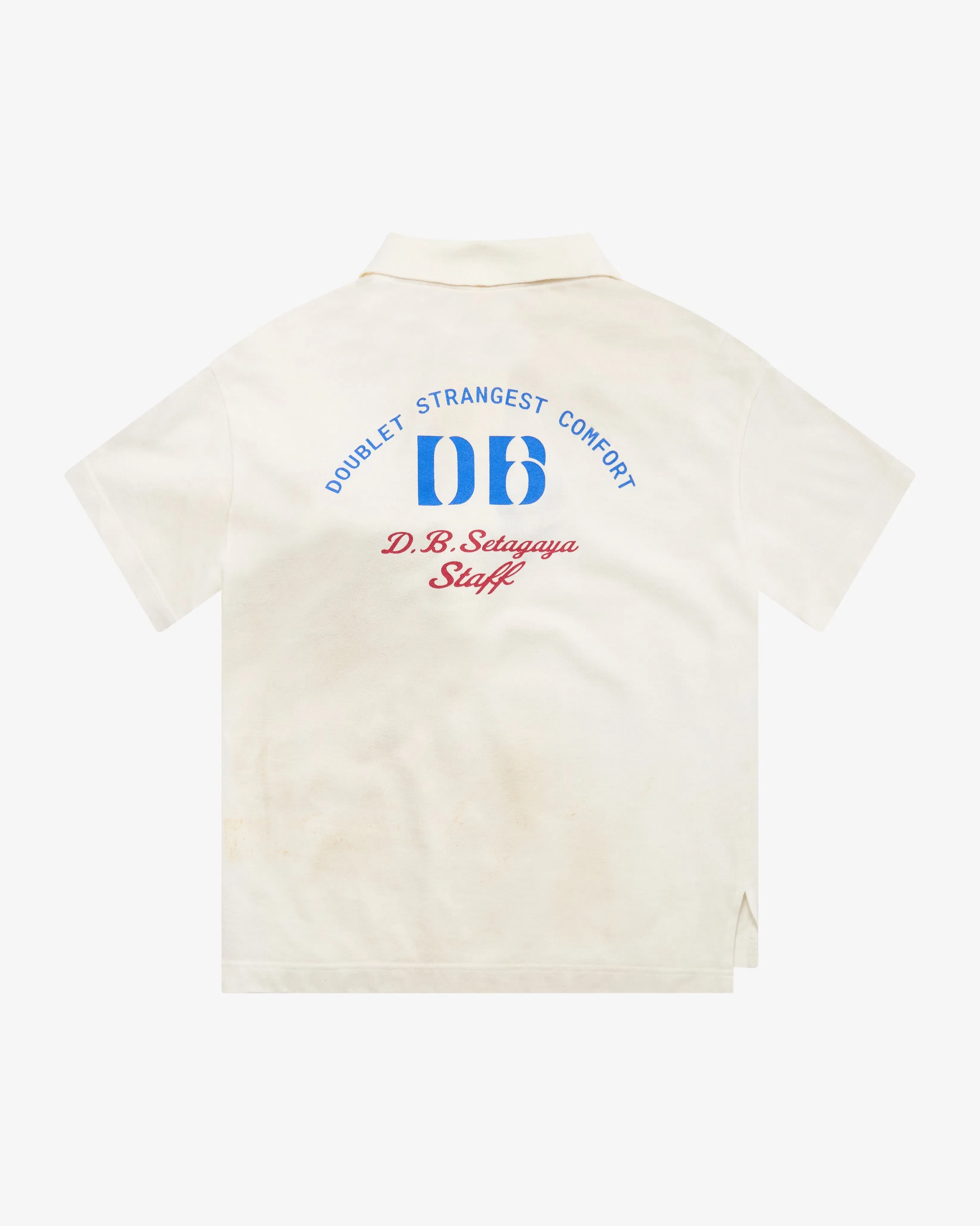 Doublet - Men's Polo Shirt With My Workwear Bear - (White)