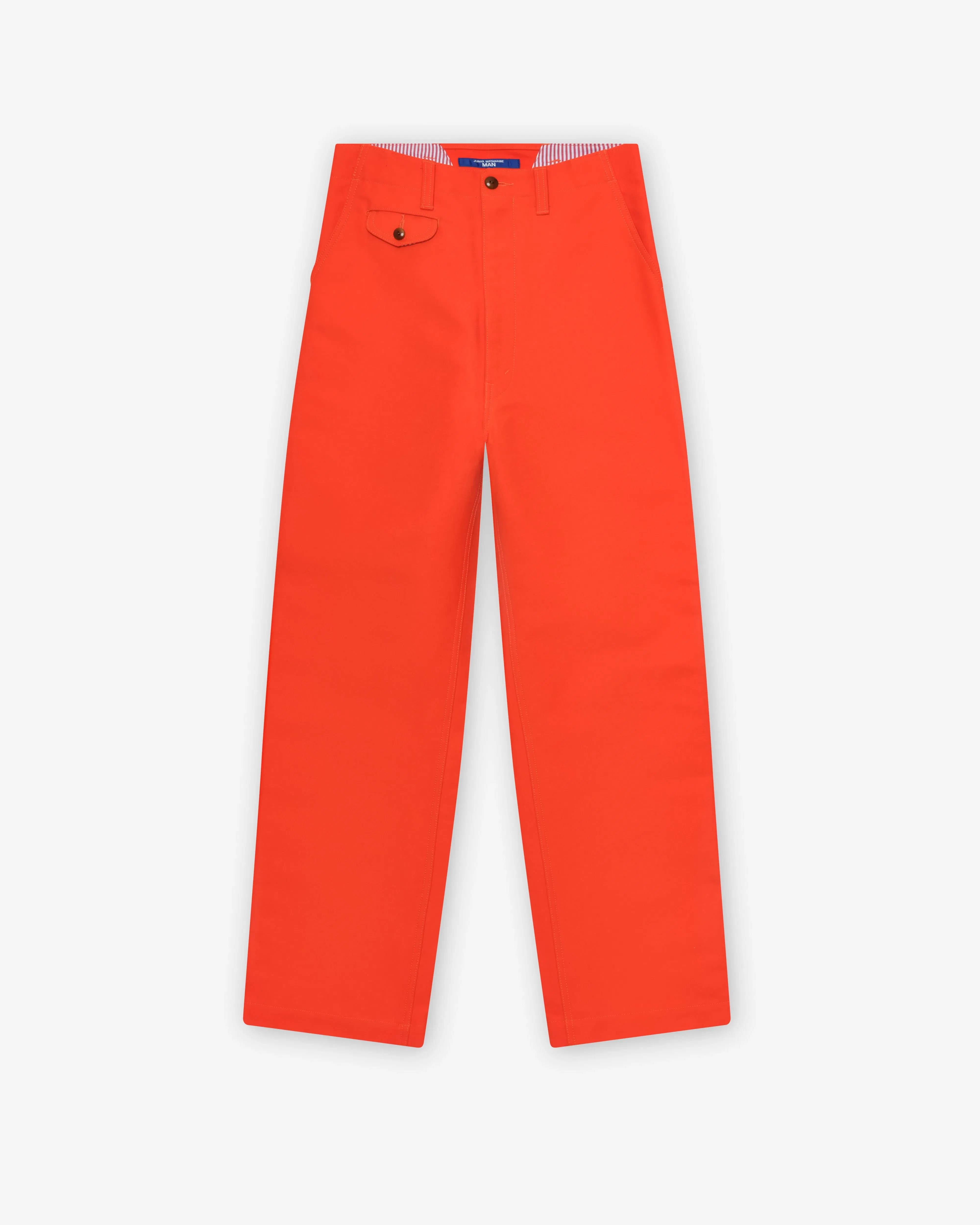 Junya Watanabe Man - Men's Cotton Satin Trousers - (Orange)