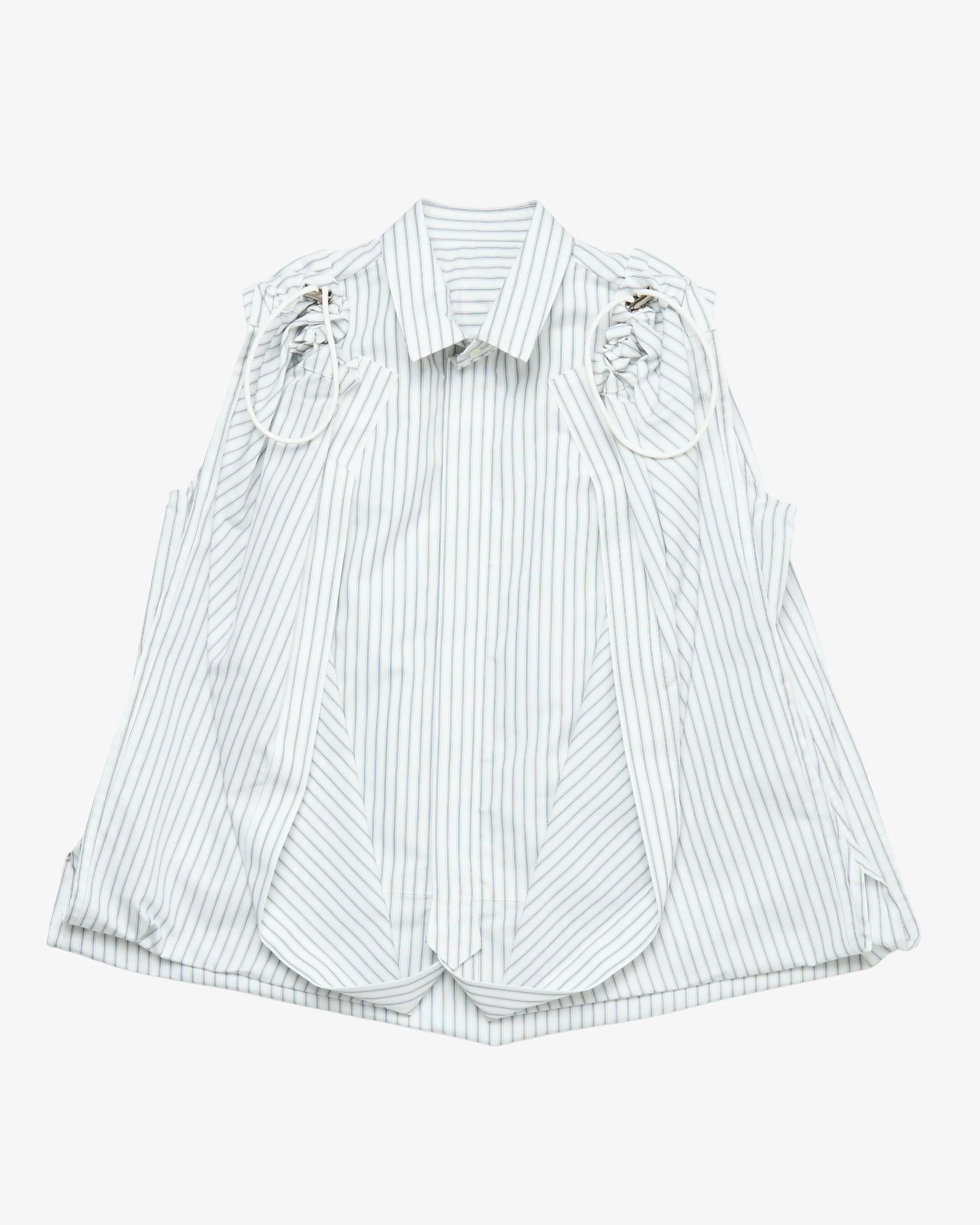 SACAI - Women's Poplin Shirt - (Off-White