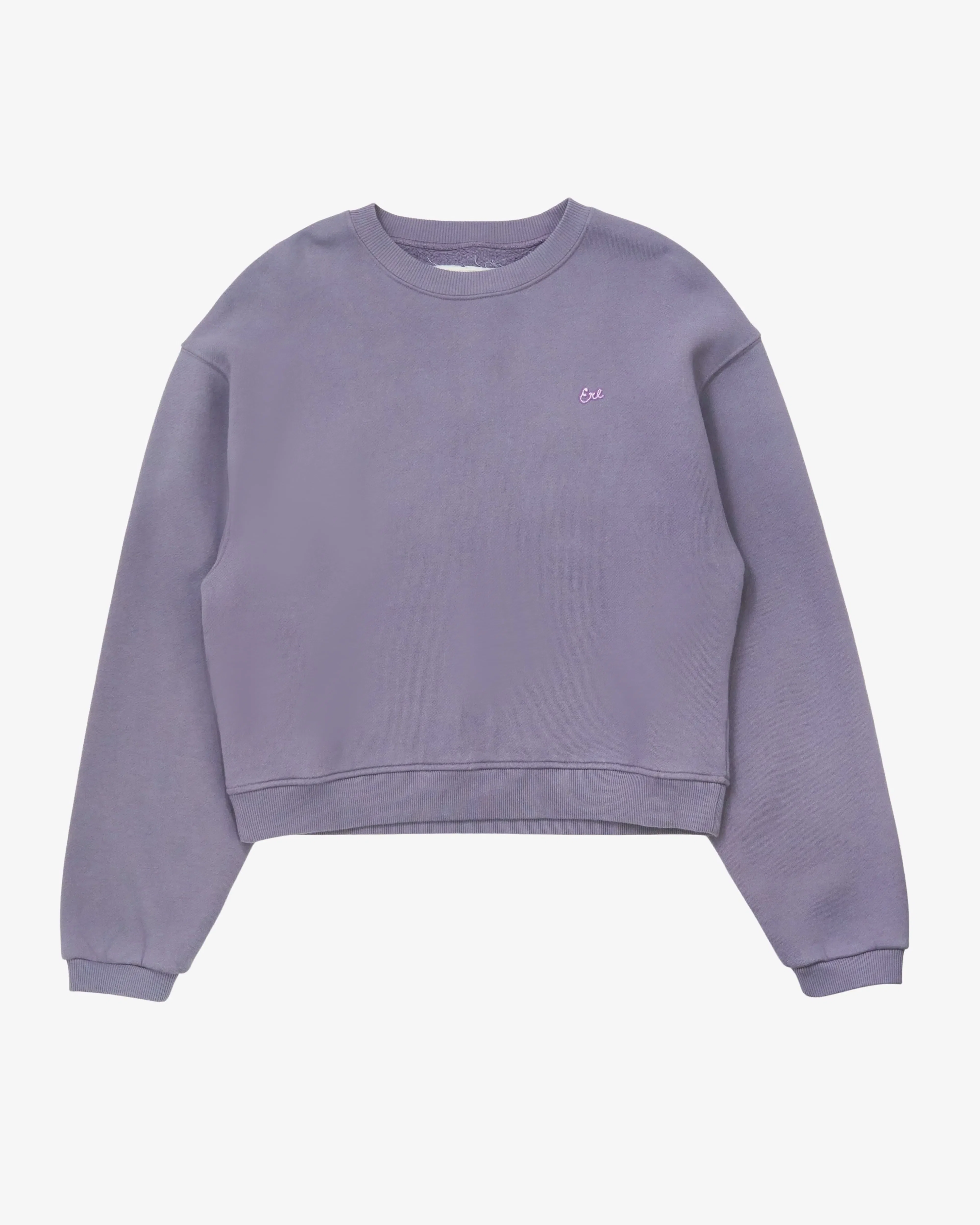 ERL - Men's Script Crewneck Sweatshirt Knit - (Purple)