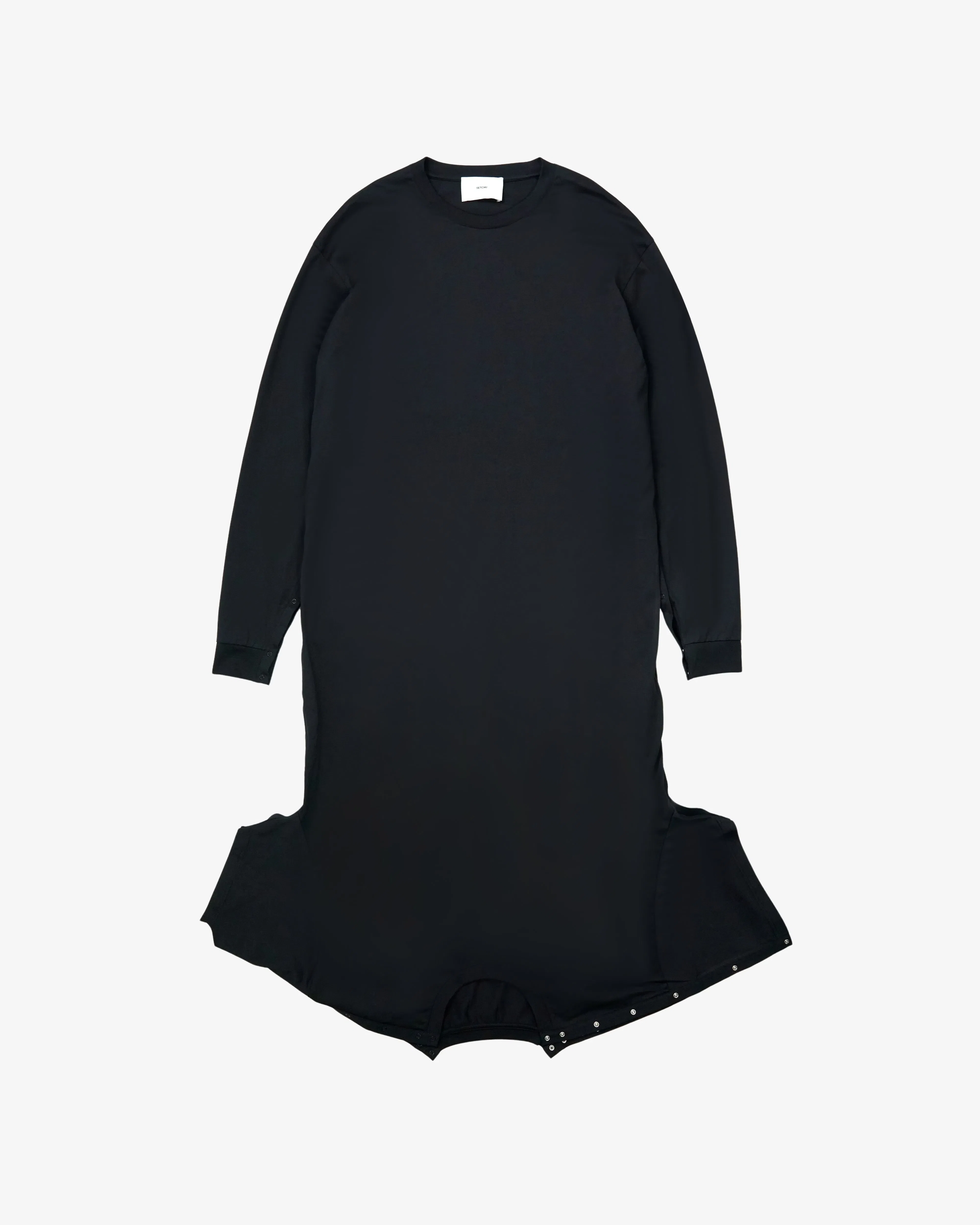 SETCHU - Women's Makimono Double T-Shirt - (Black)