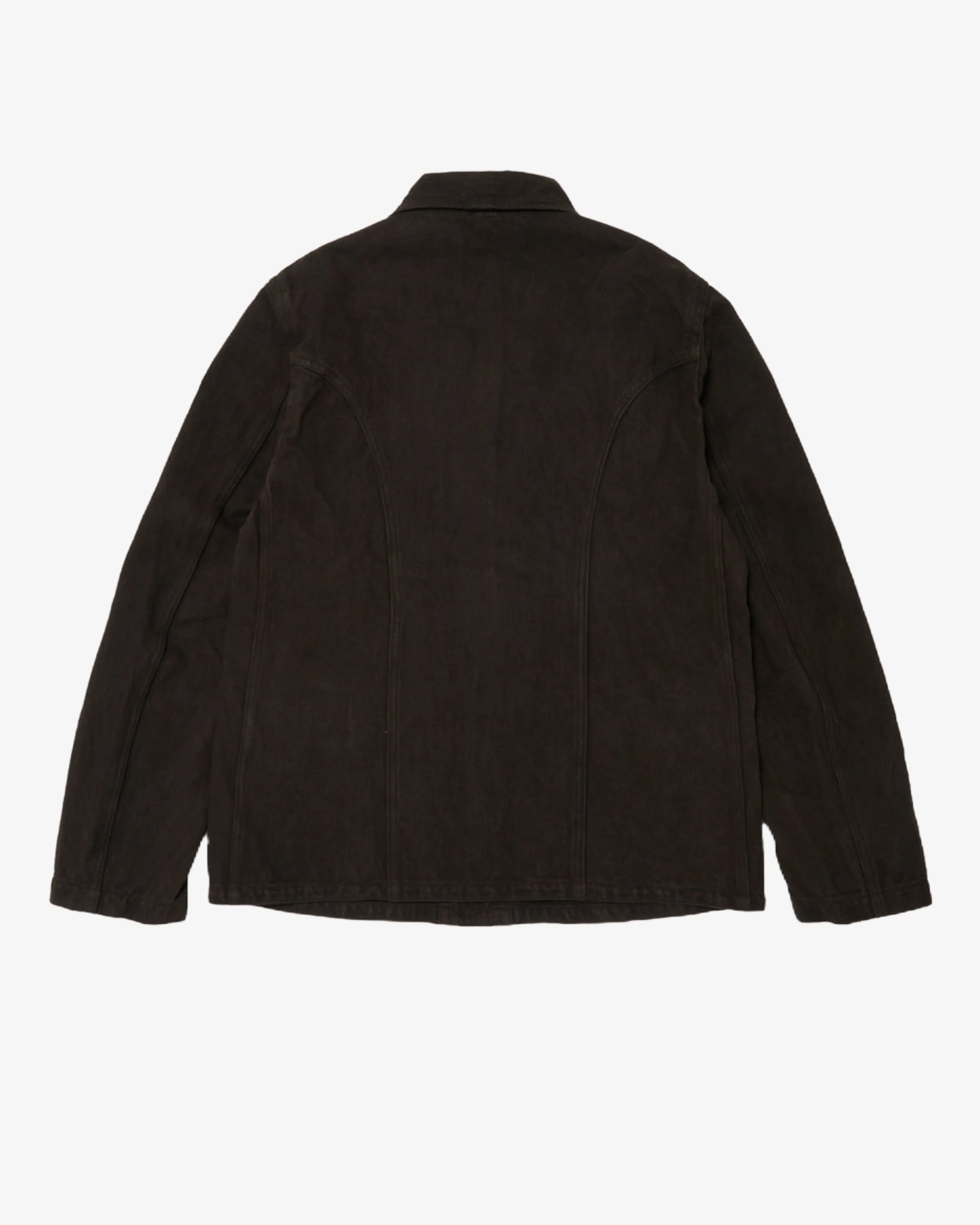 Taiga Takahashi - Men's Lot 327 Modified Shawl Collar Jacket - (Mud Dyed Brown)
