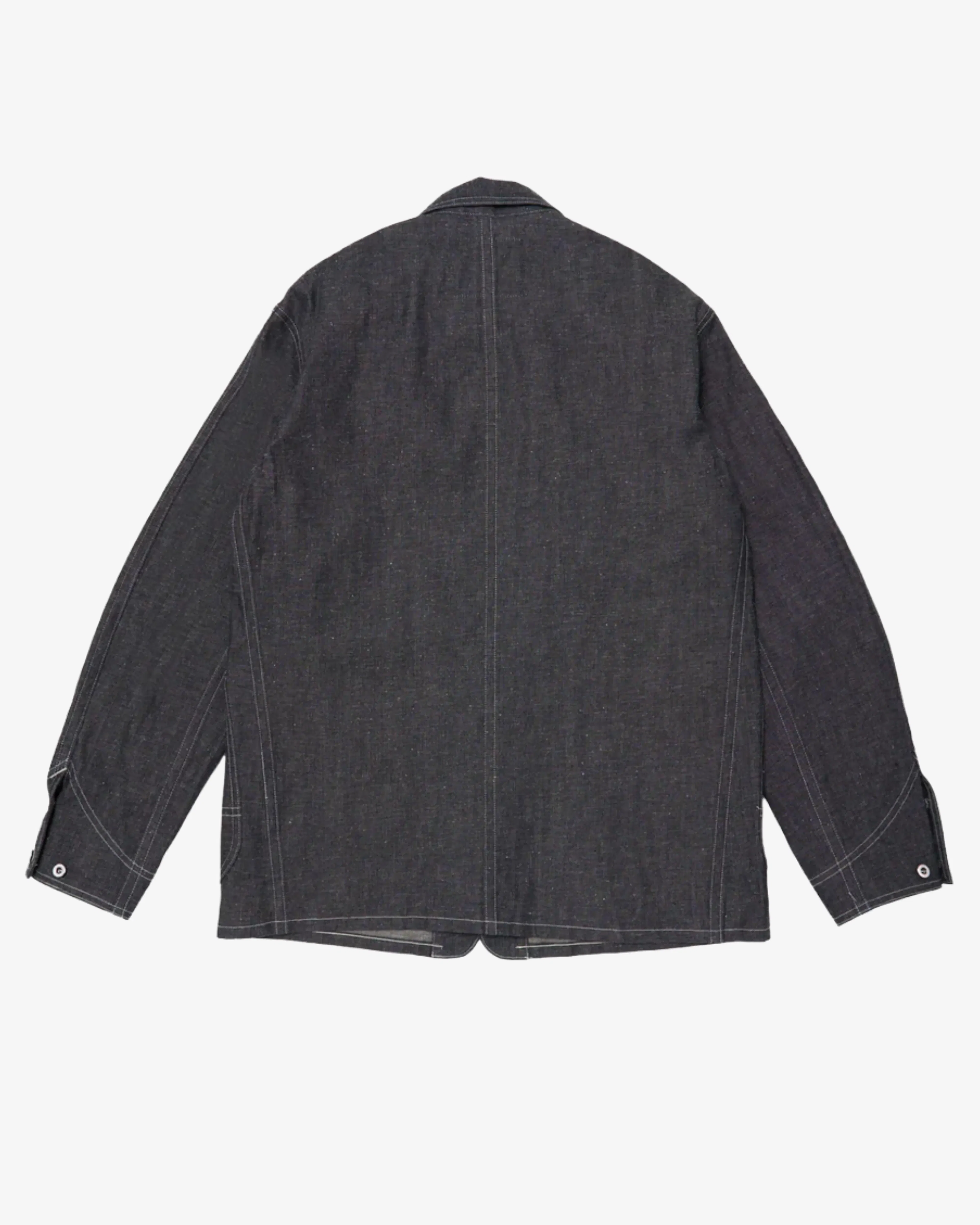 Taiga Takahashi - Men's Lot 716 Coverall Jacket With Chinstrap - (Raw Indigo)