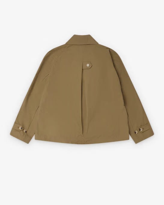 SIMONE ROCHA - Men's Gathered Flower Sash Jacket - (Khaki)