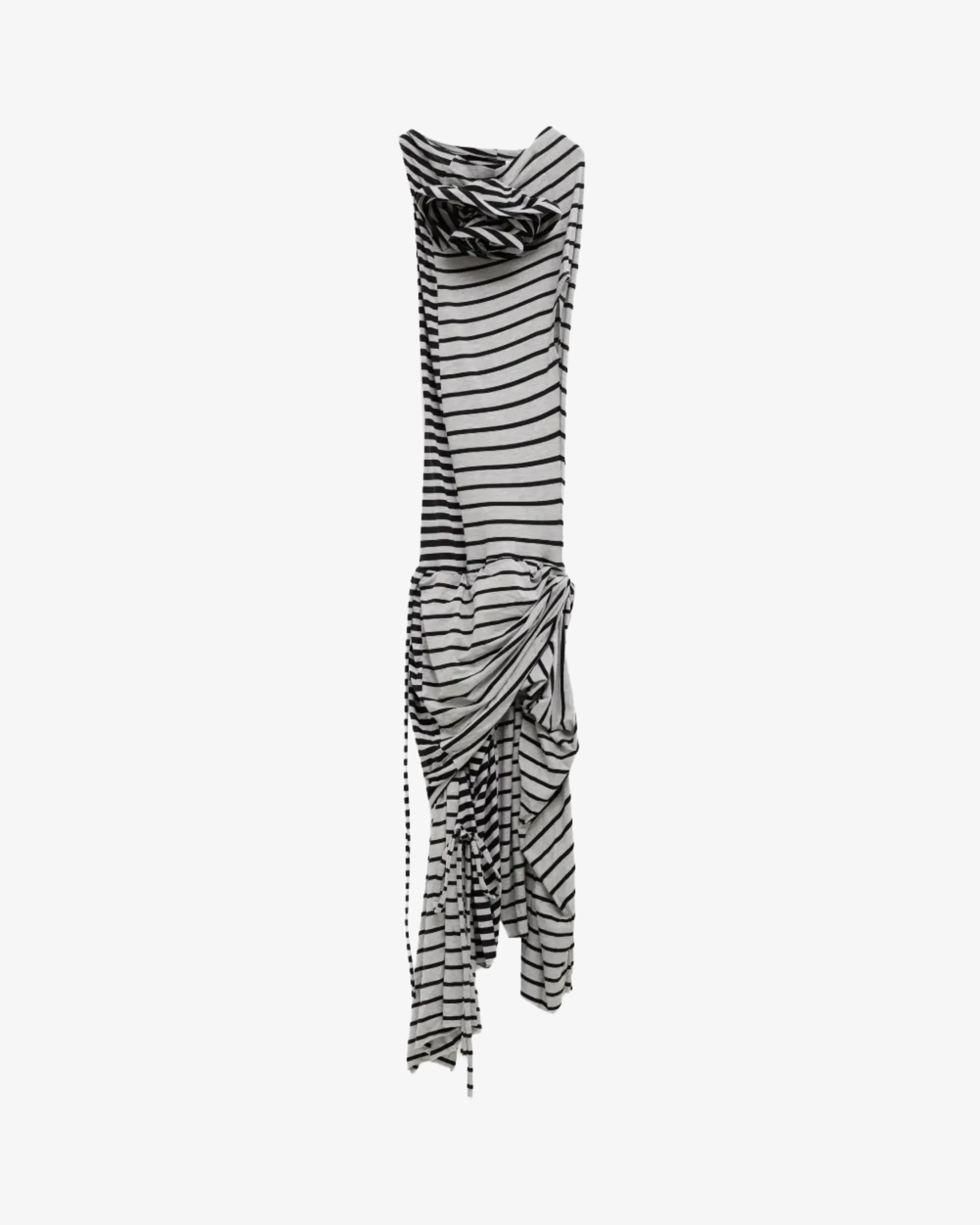 VAQUERA - Women's Striped Rose Dress Knit - (Black)