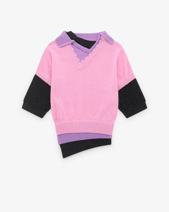 AUGUST BARRON - Women's Triple Sweater - (Pink)